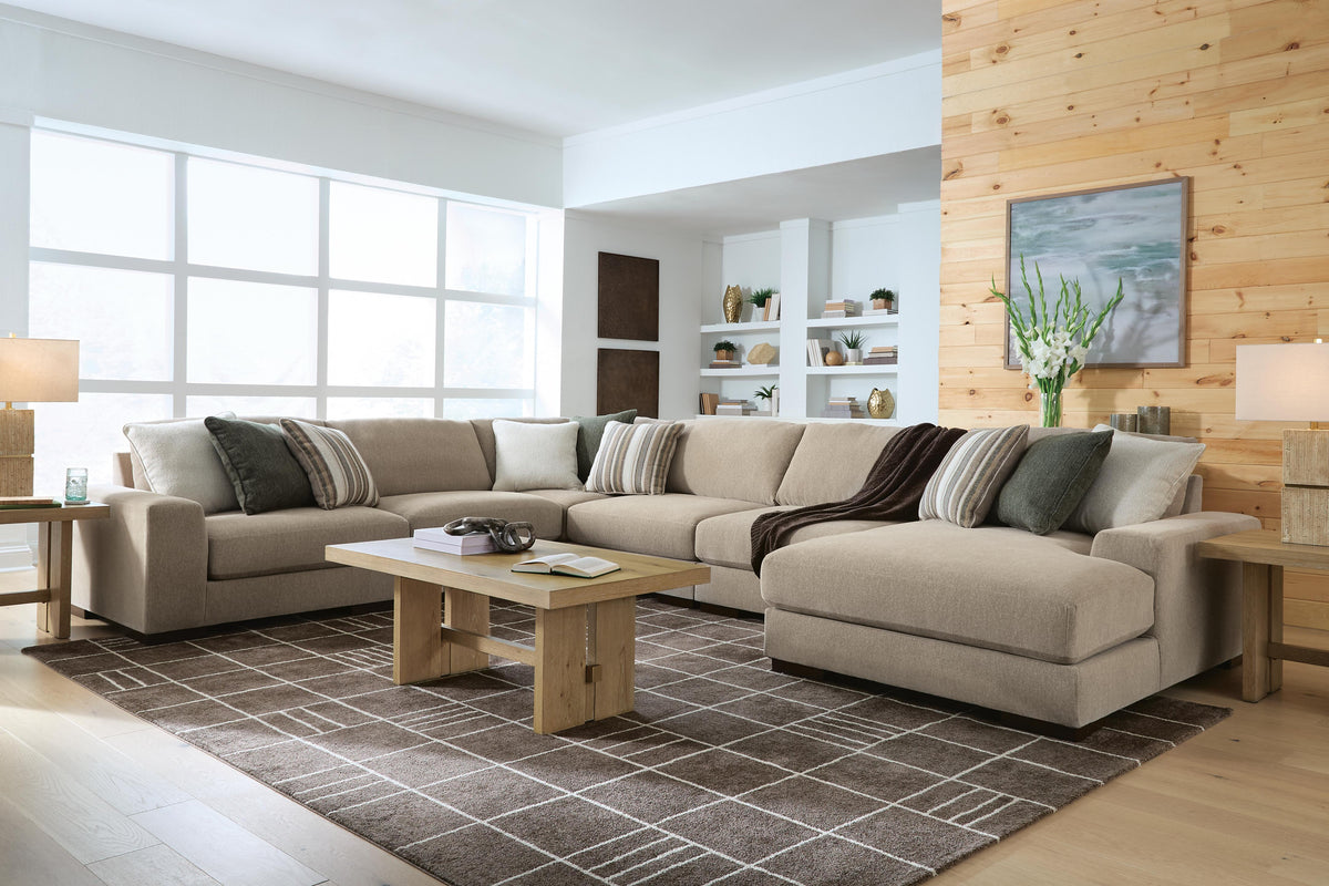 Linenhause Stationary Sectional by Ashley - image 9
