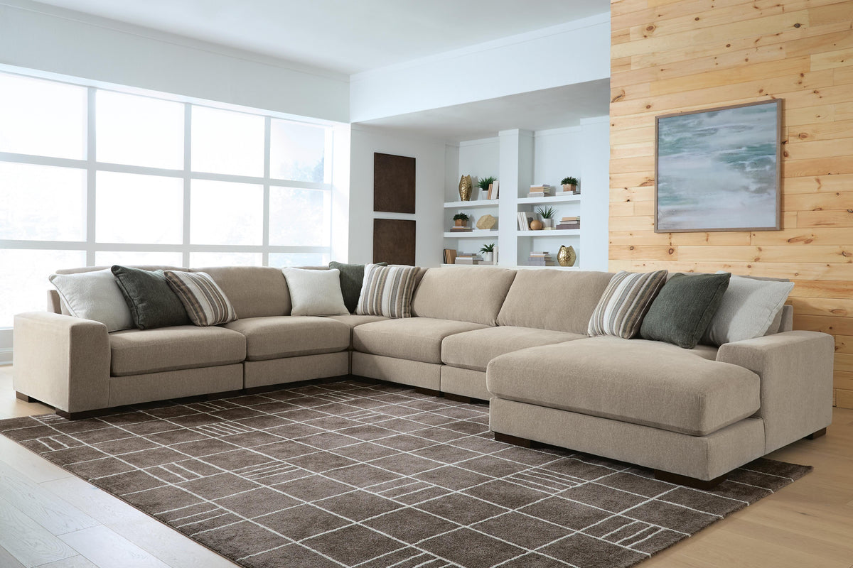 Linenhause Stationary Sectional by Ashley - image 6