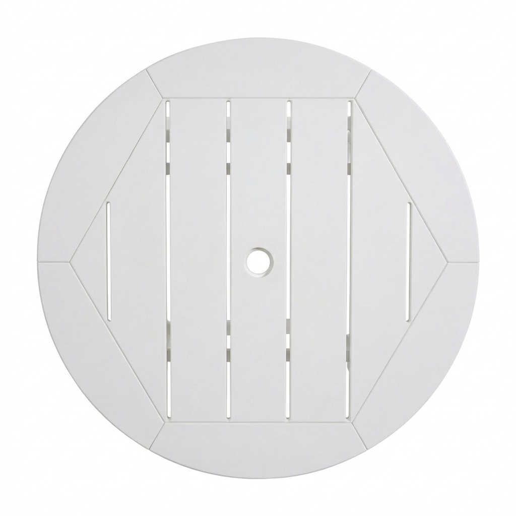Hdpe Outdoor Bistro Set HDPE Frame - White