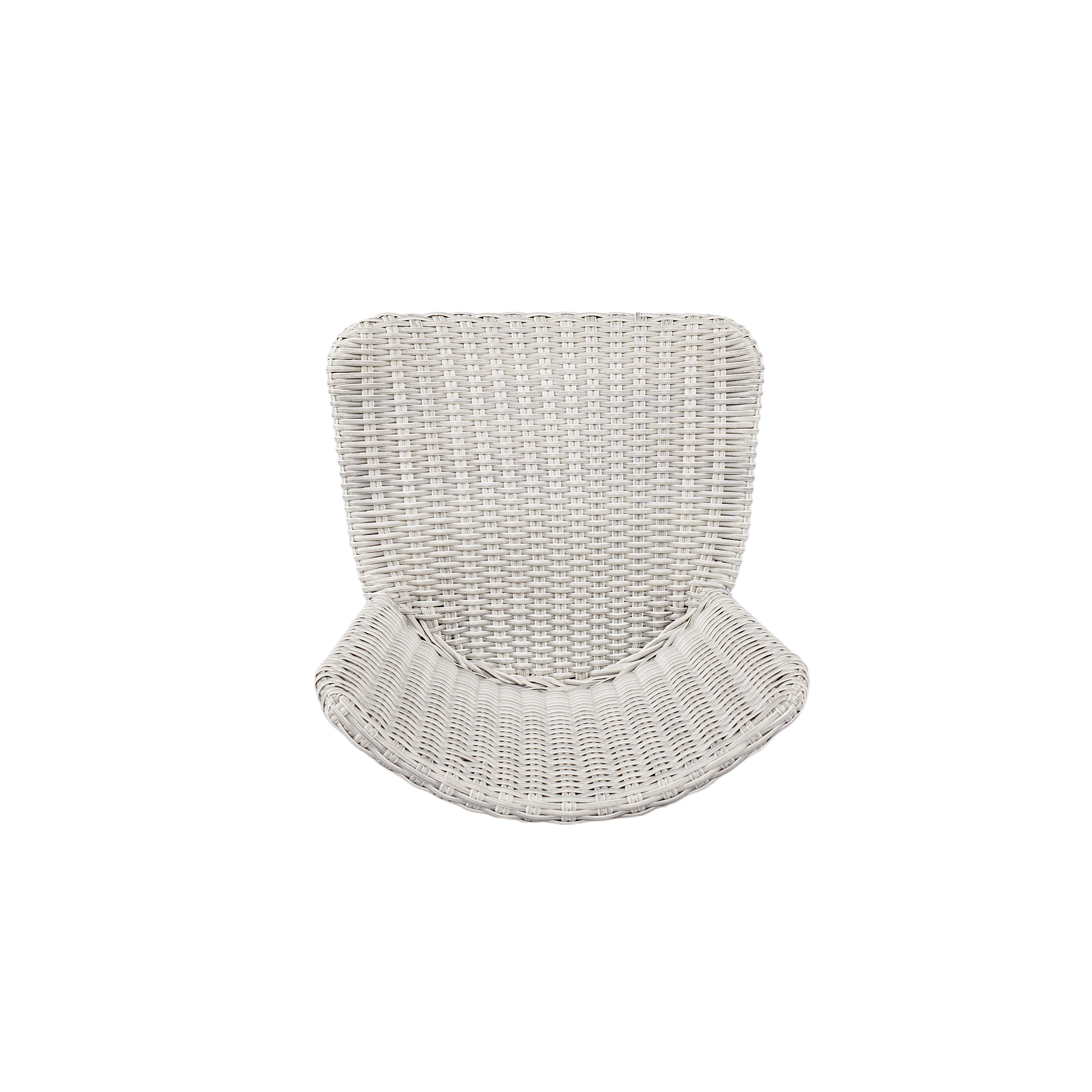 Lymington Outdoor Bar Stool Set Rattan Frame - Light Gray