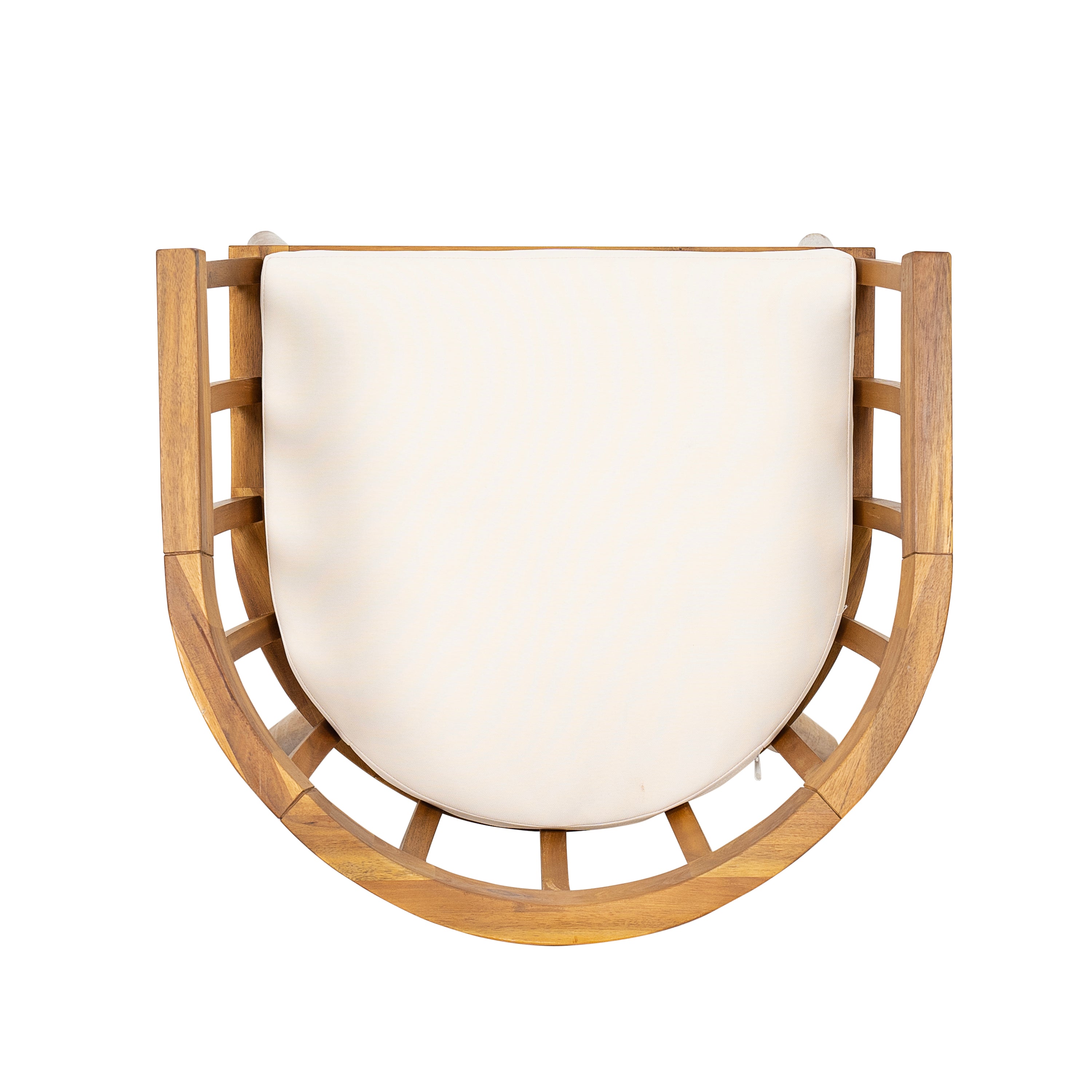 Klismos Outdoor Dining Chair Set Outdoor Seating - Beige
