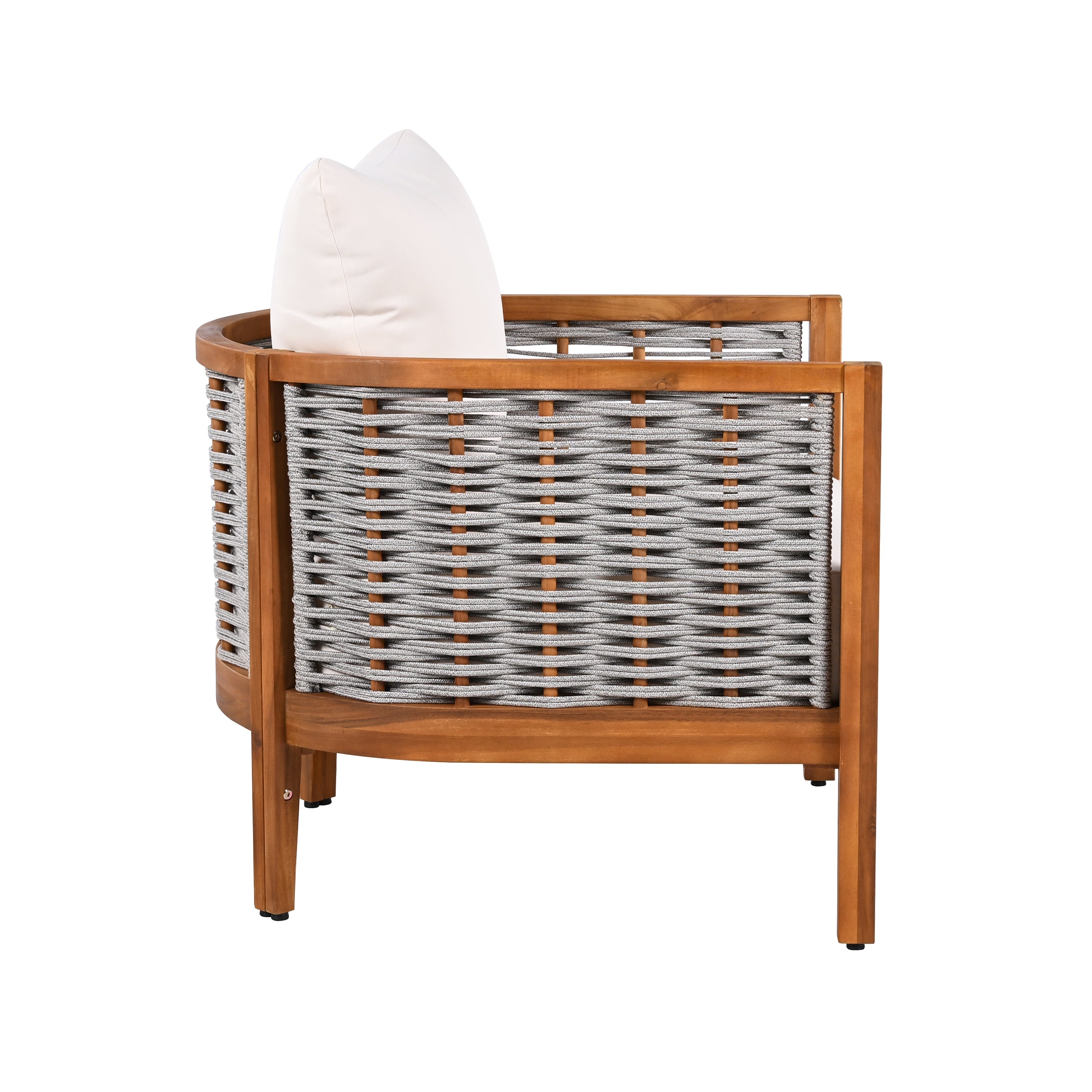 Unique Outdoor Furniture Cushioned Seating - Teak