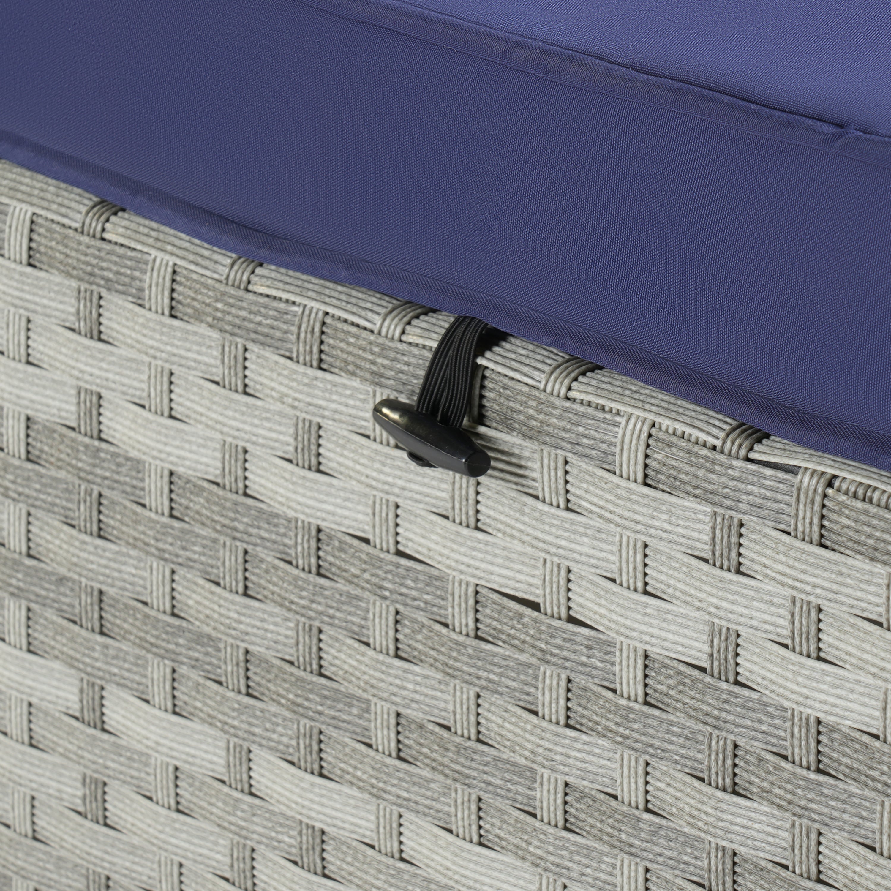 Outdoor Sofa Rattan Frame - Gray