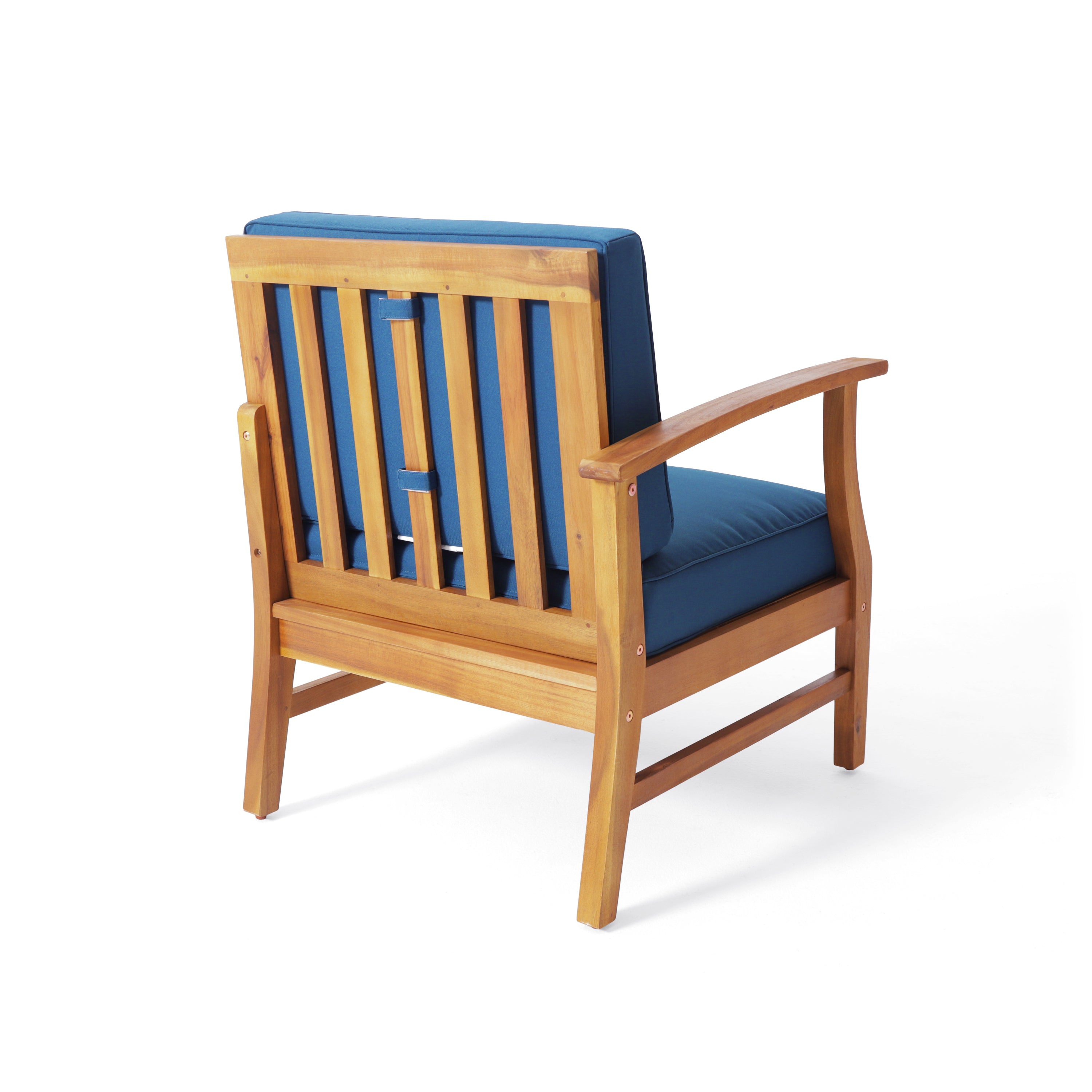 Perla Outdoor Sofa Set Patio Seating - Blue
