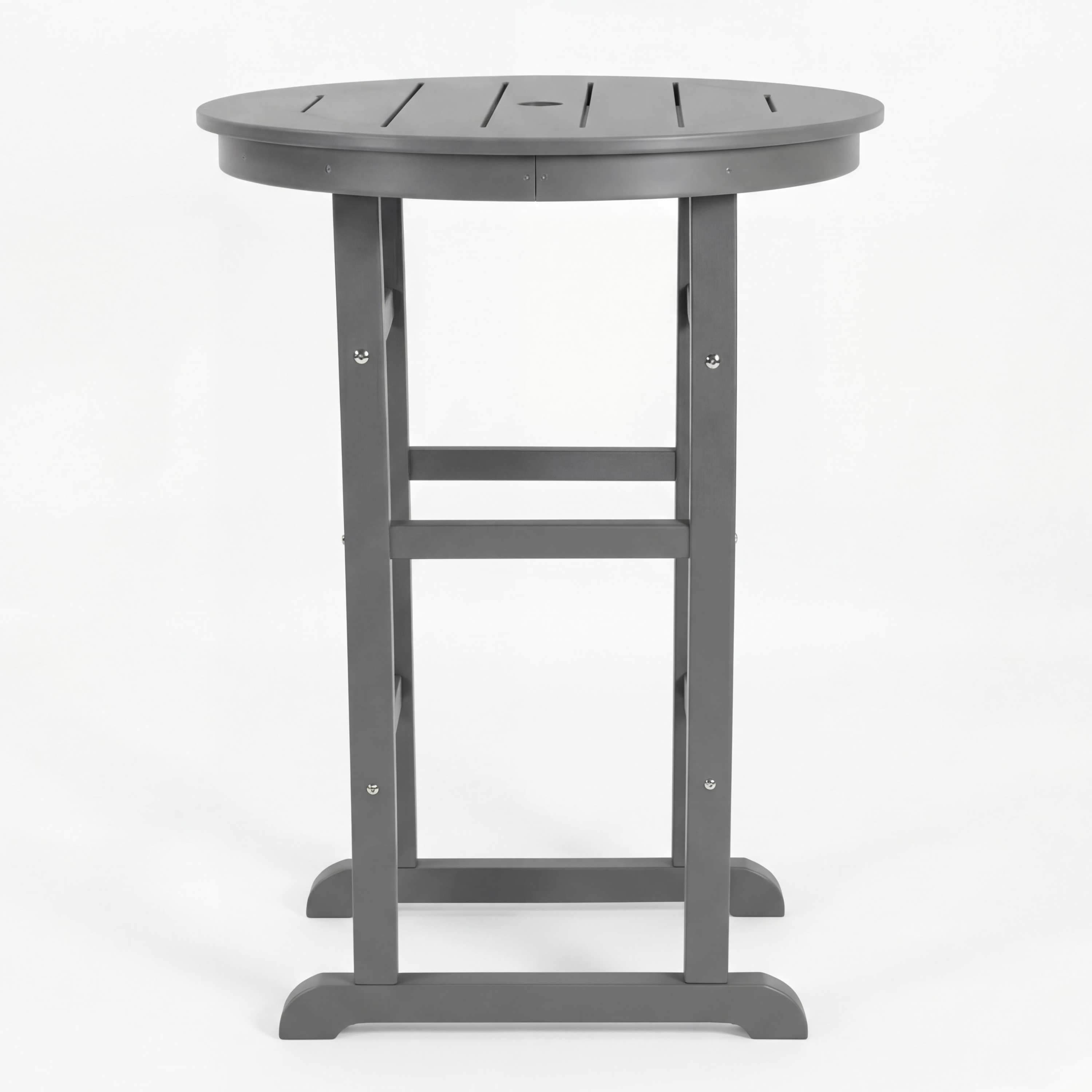 Hdpe Outdoor Bistro Set HDPE Frame - Gray