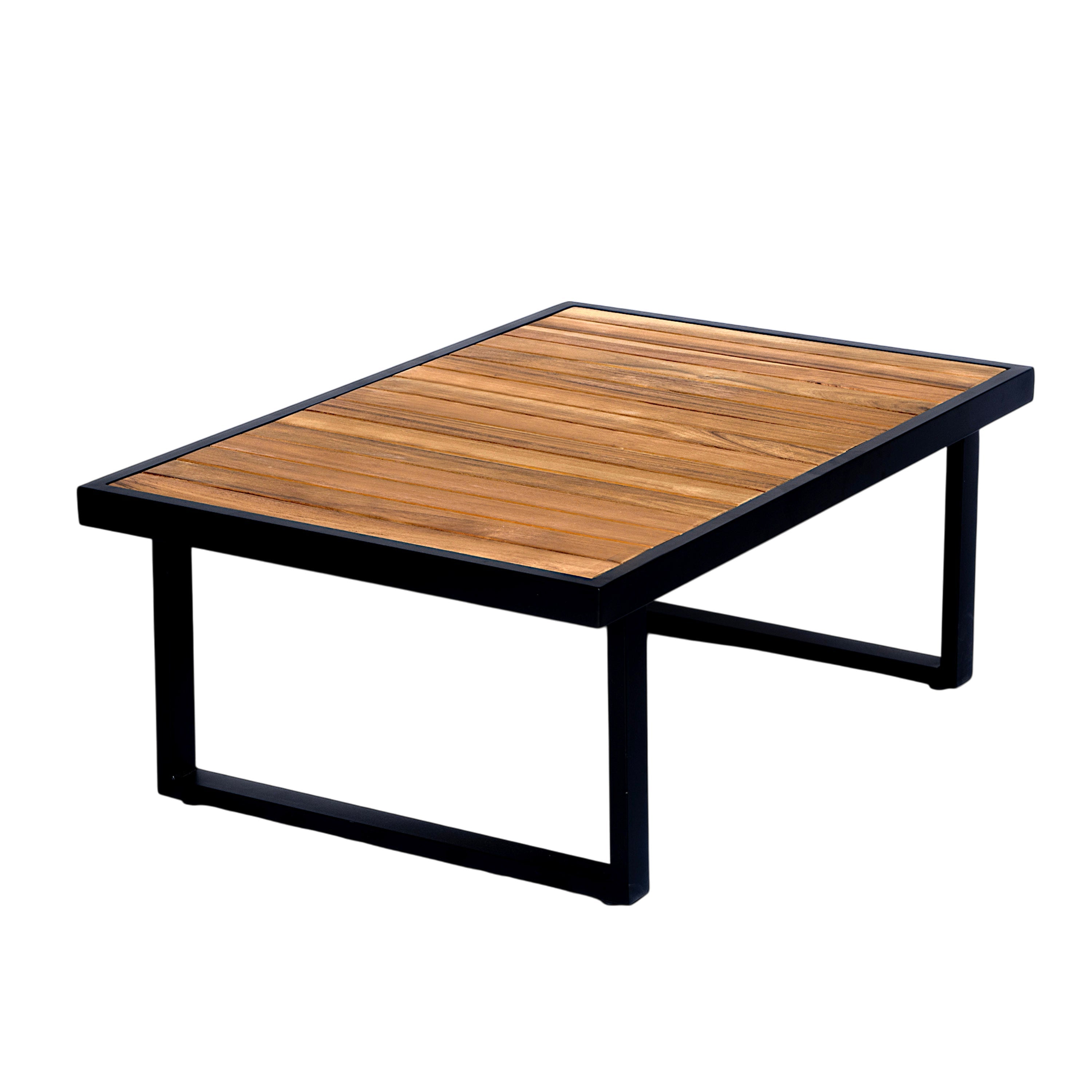 Outdoor Sofa Set Acacia Wood 3-Piece