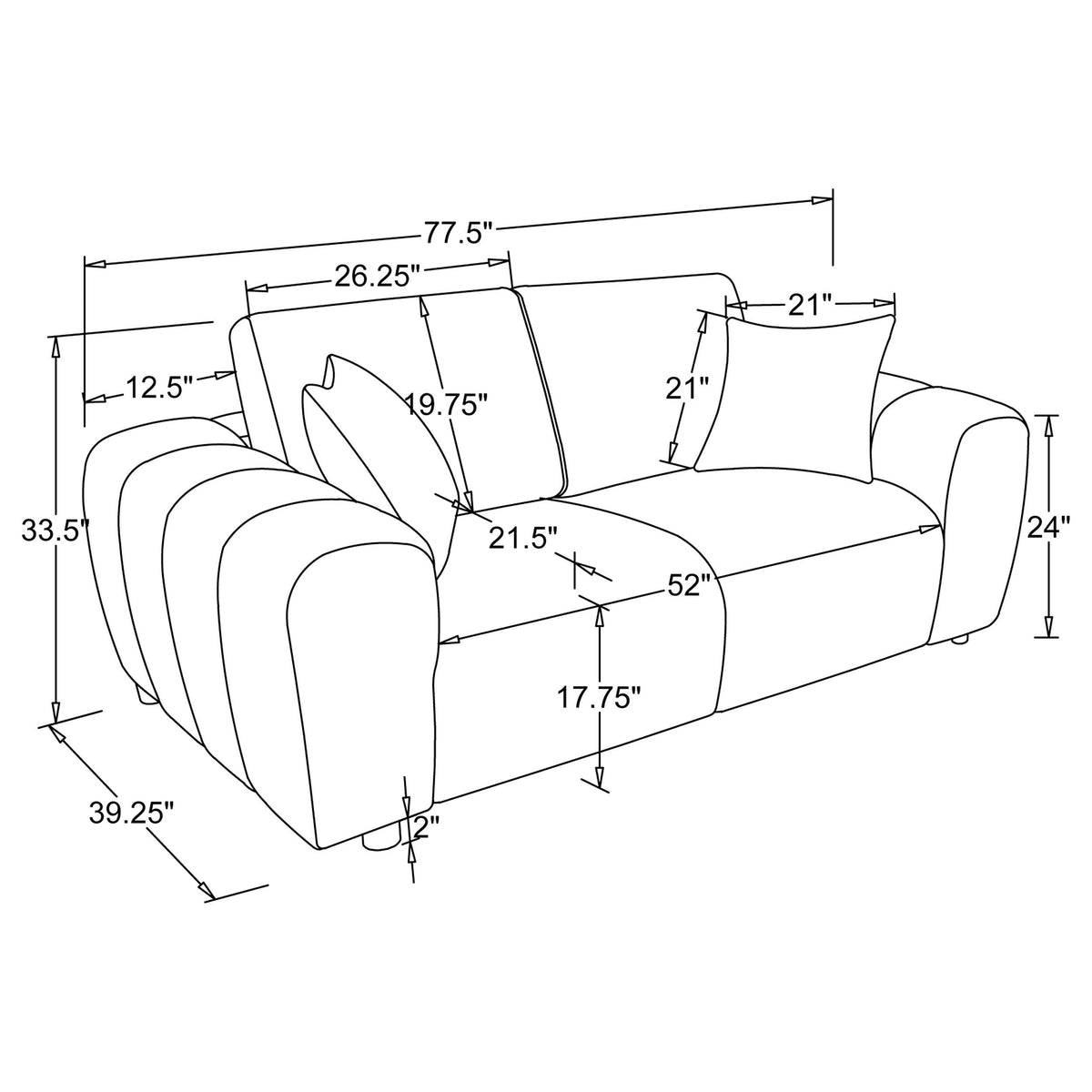 Burnett Stationary Sofa Sets