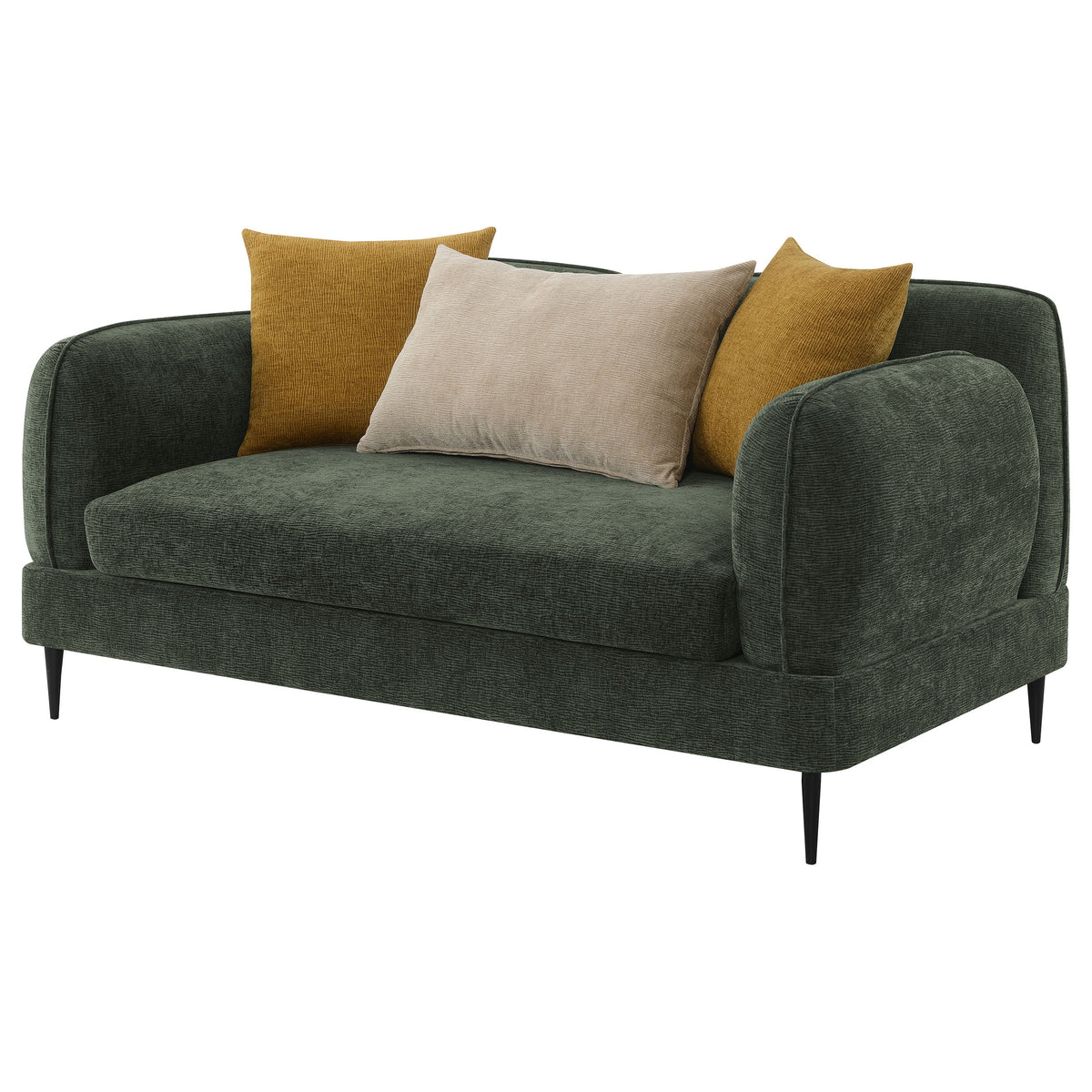 Jade Stationary Loveseats