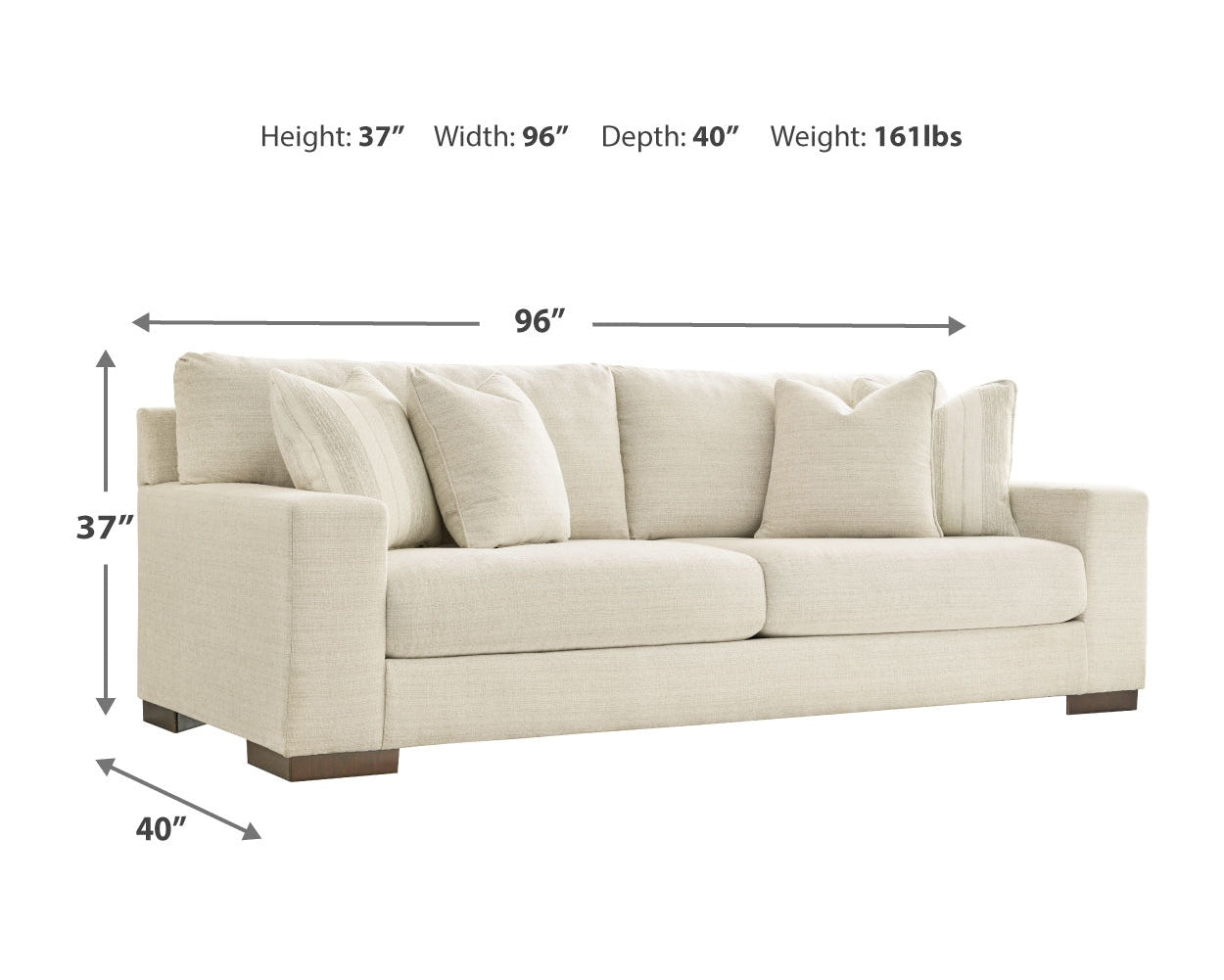 Maggie Fabric Sofa