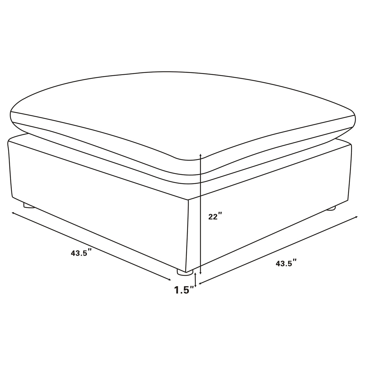 Raleigh Ottomans