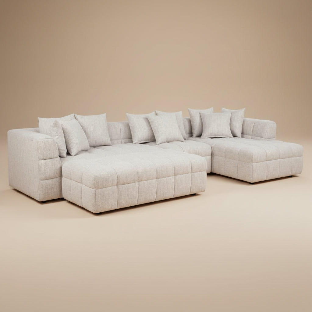 Amara 4-Piece Upholstered Sectional Sofa