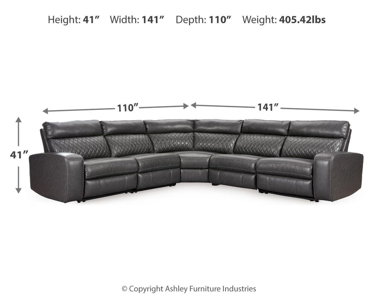 Samperstone Reclining Sectionals