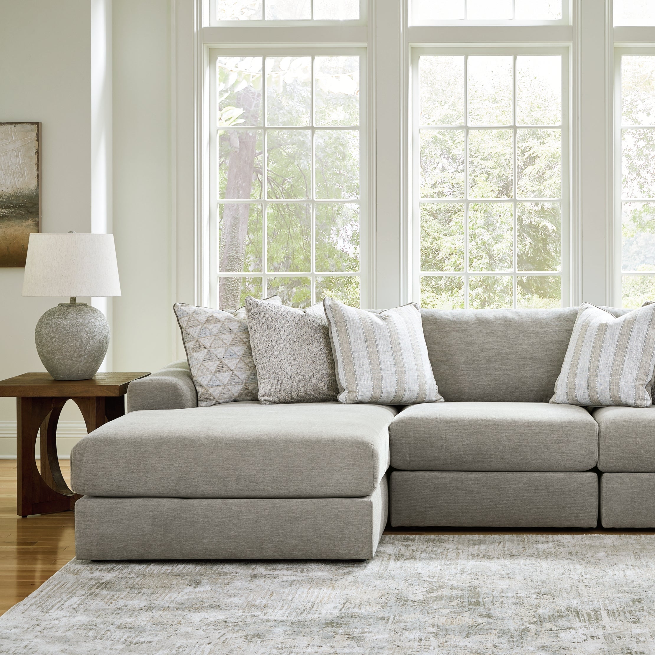 Avaliyah 3-Piece Left Sectional with Chaise