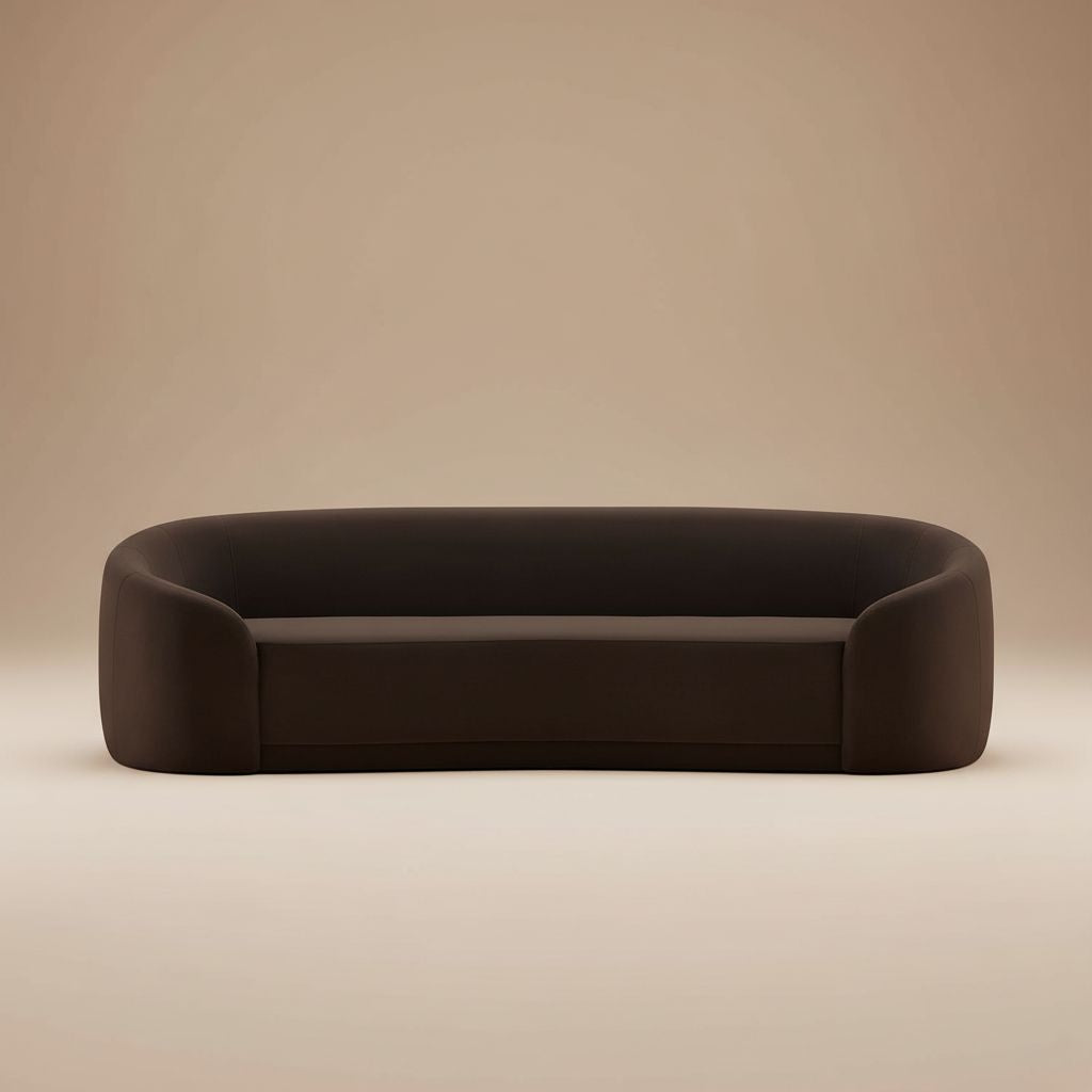 Contessa Curved Performance Velvet Sofa by Modway