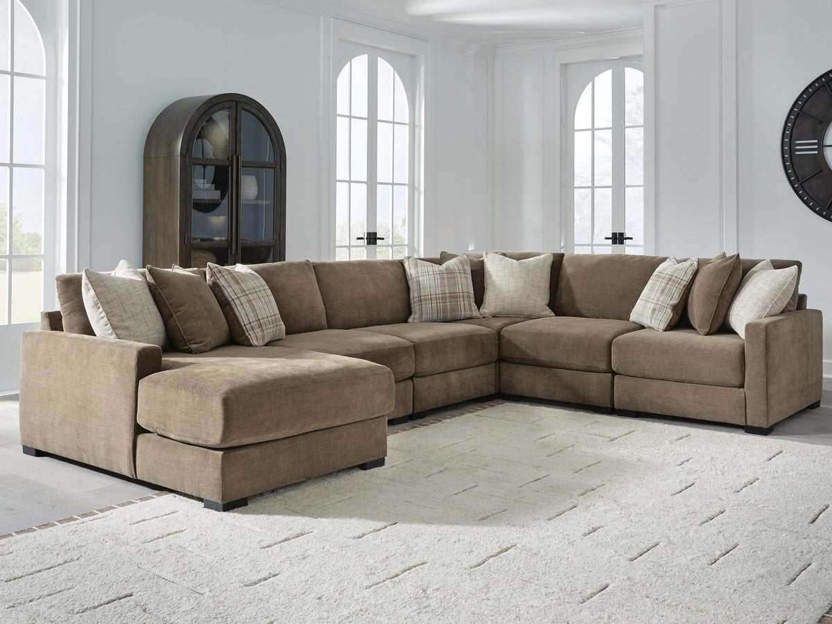 Camellia-Court Stationary Sectionals