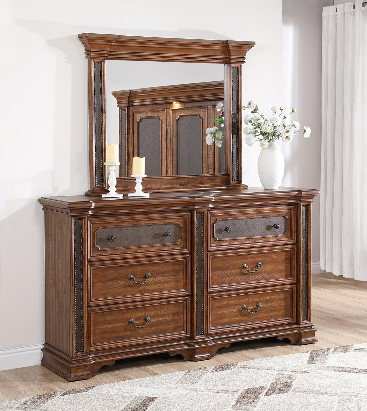 Brown Panel Bedroom Collection