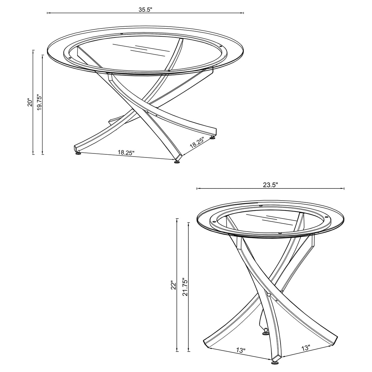 Brooke Coffee Table Sets