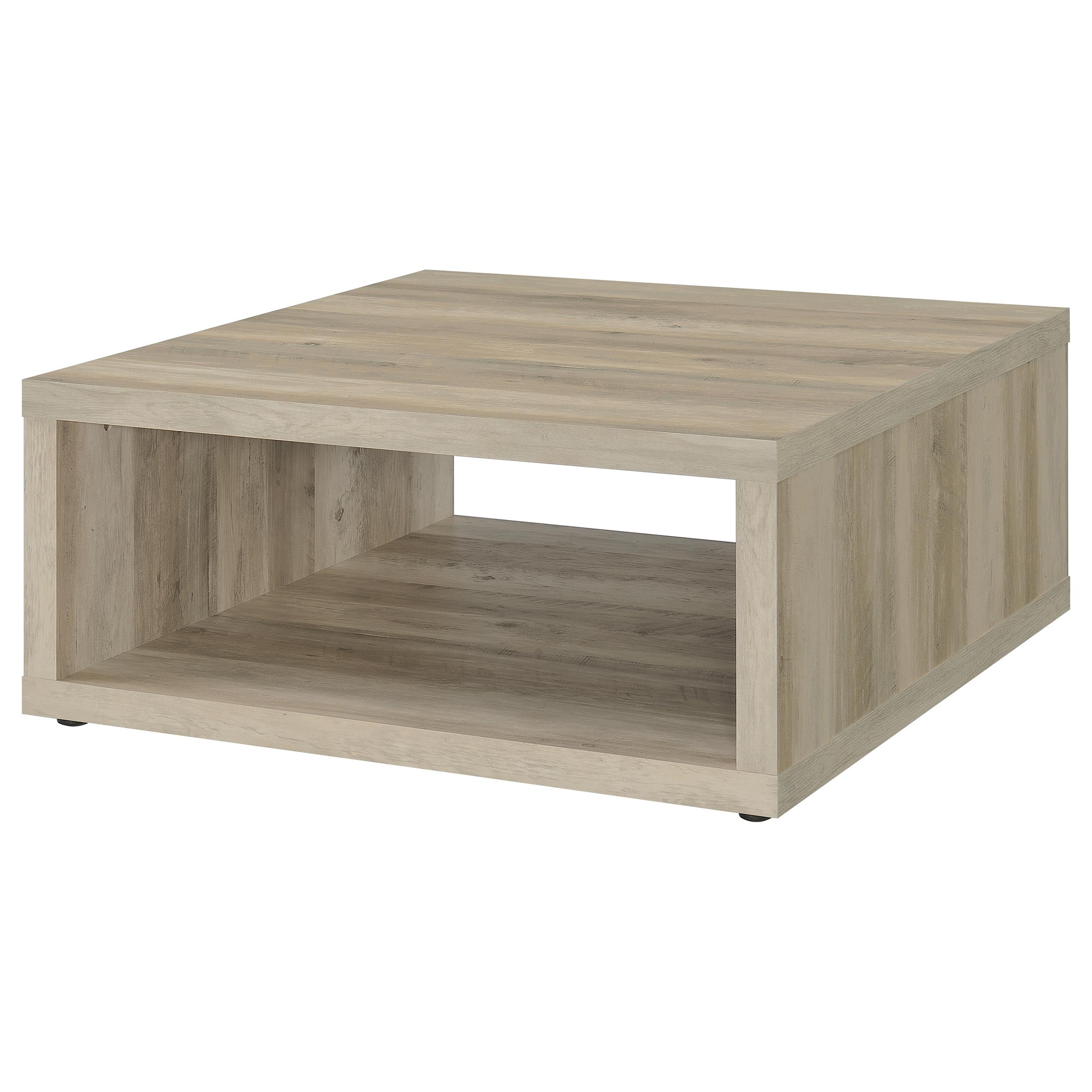 Frisco Square Engineered Pine Wood Coffee Table