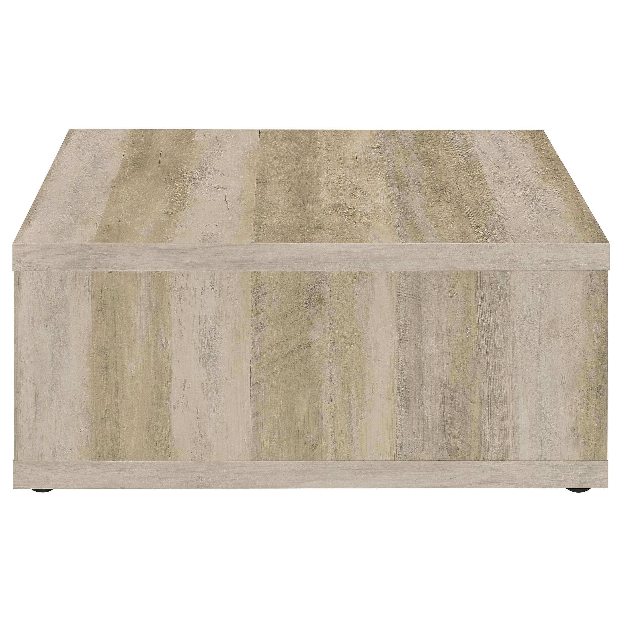 Frisco Square Engineered Pine Wood Coffee Table