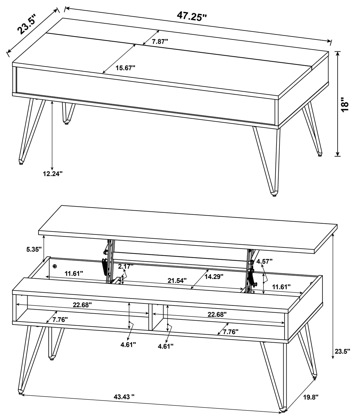Fanning Coffee Tables