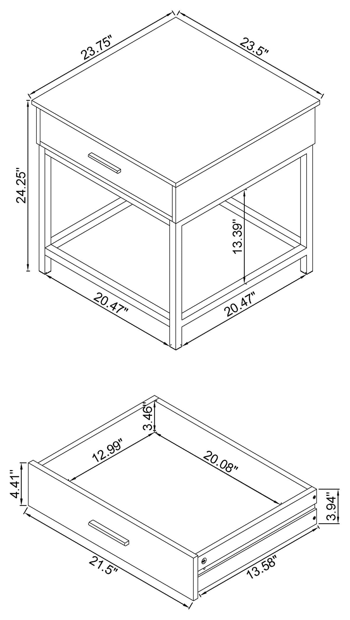Byers End & Side Tables
