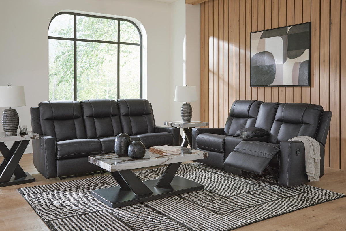Mackmenville Reclining Loveseat by Ashley - image 8
