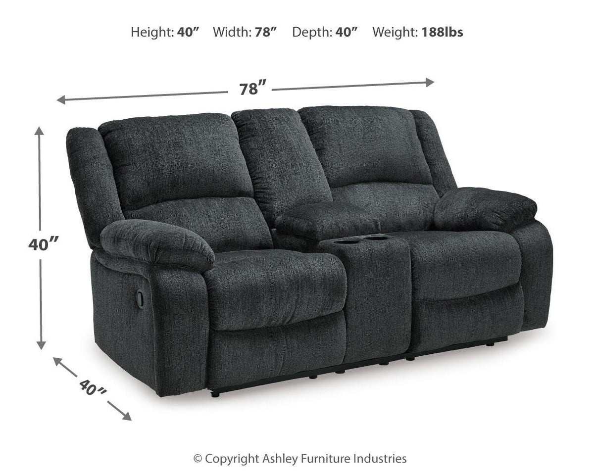 Draycoll Reclining Loveseat by Ashley - image 14