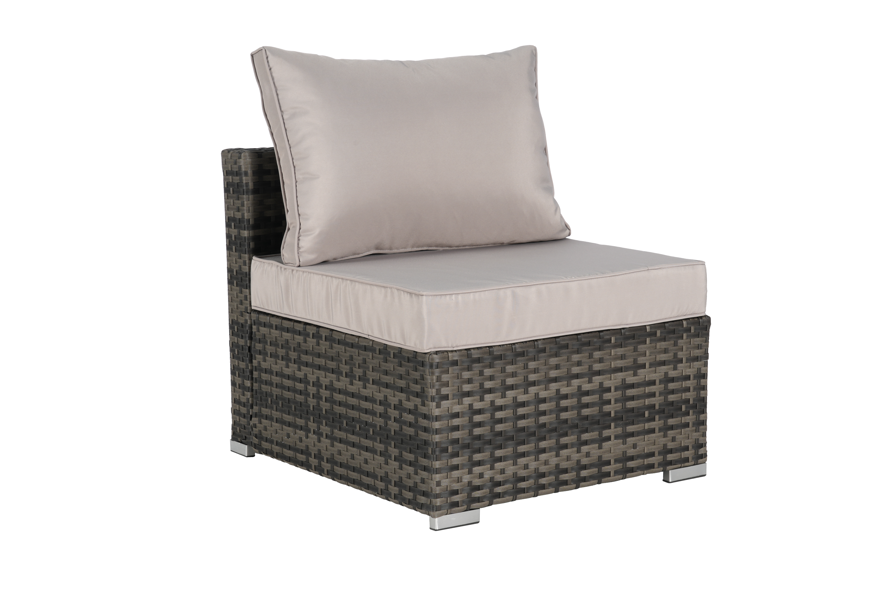 Outdoor Sectional Set Cushioned Seating