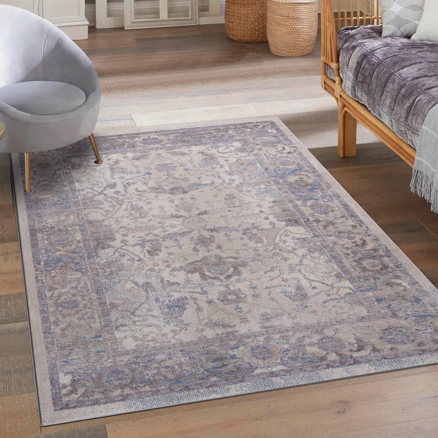 Payas Brown - Beige Rug Size 7'9'' x 10'