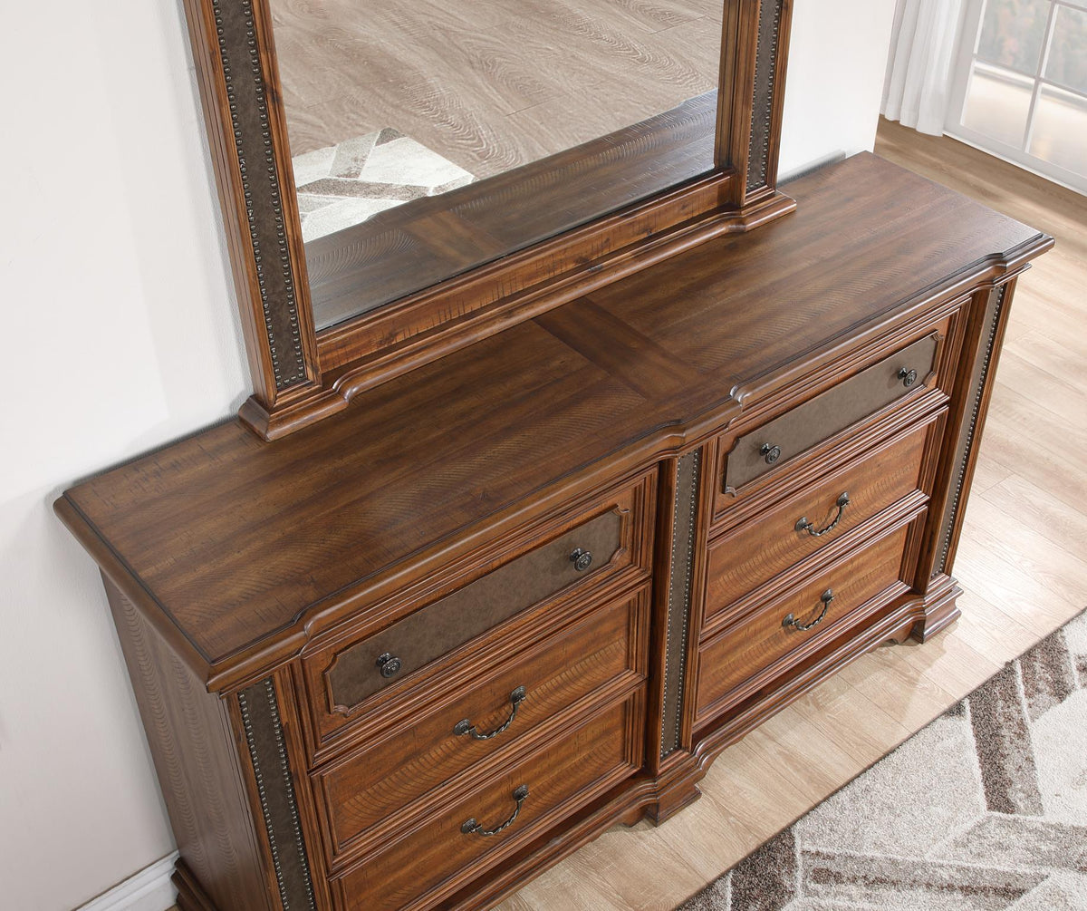 Brown Panel Bedroom Collection