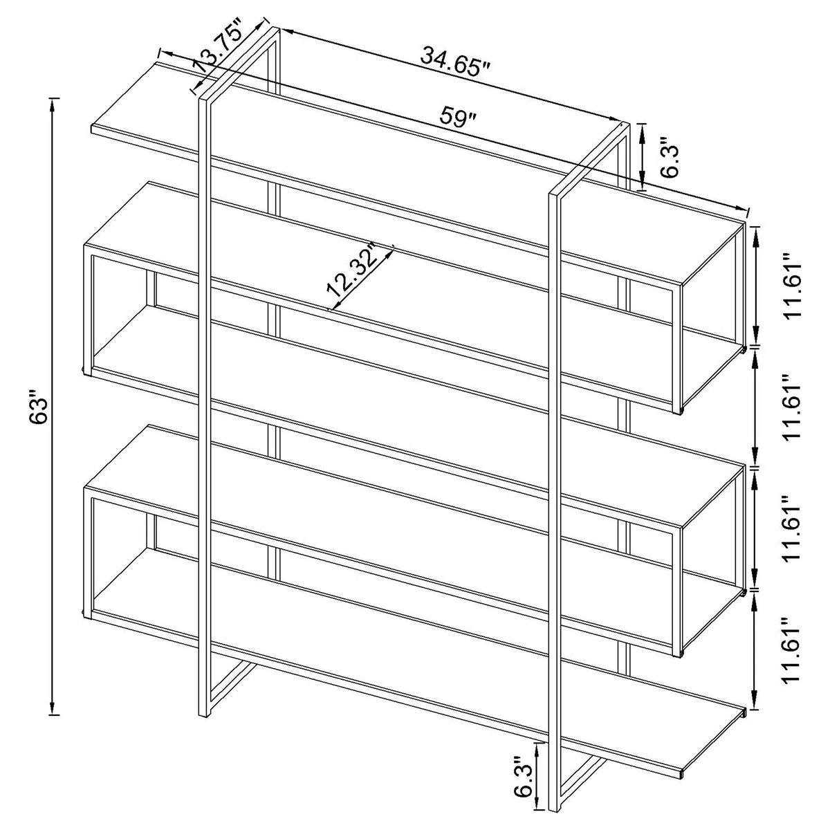 Elmer Bookcases
