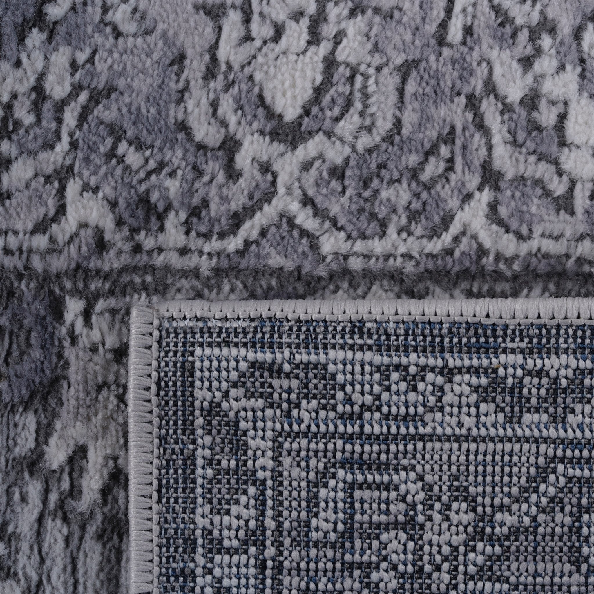 Marfi Grey Runner Carpet Size 2'2'' x 8'