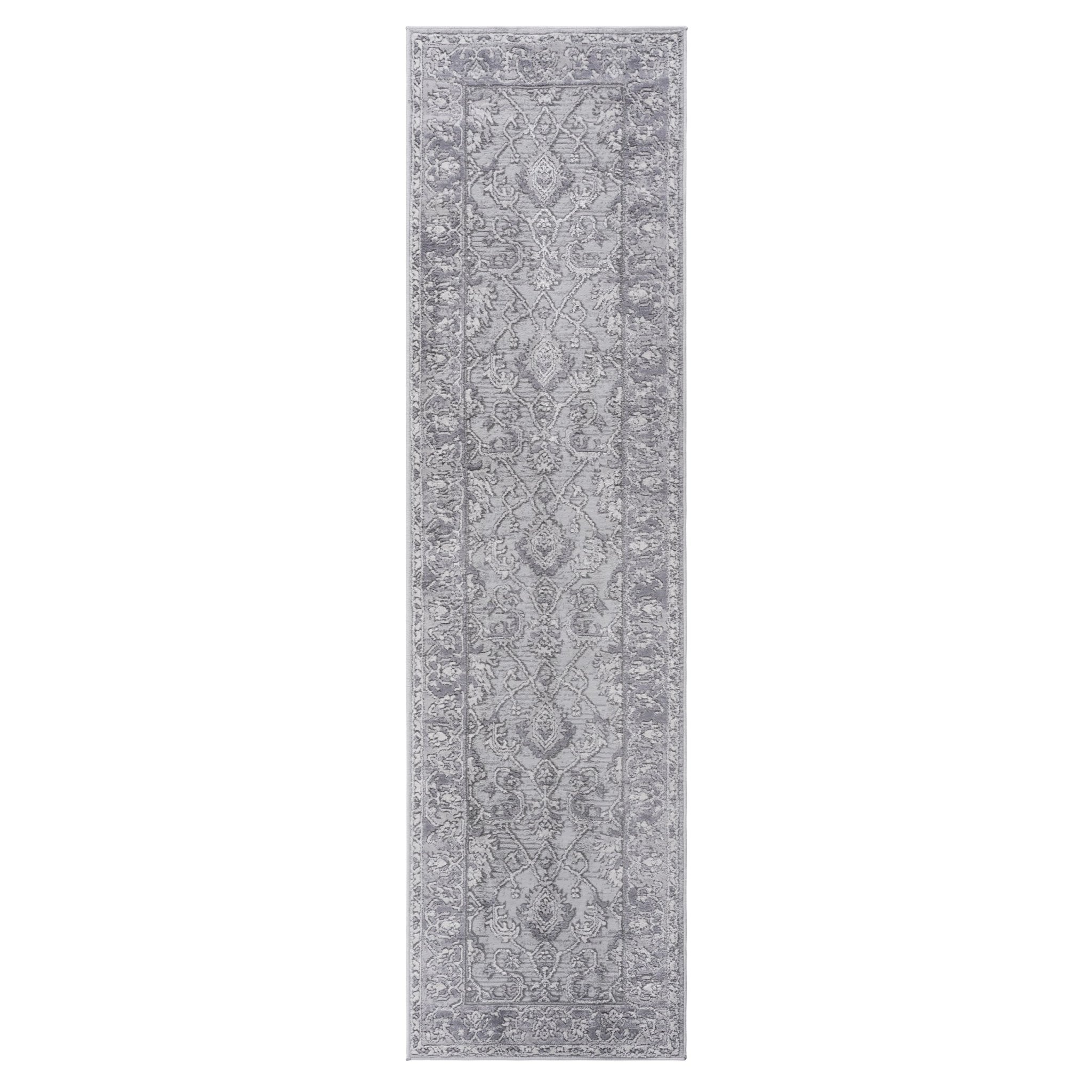 Marfi Grey Runner Carpet Size 2'2'' x 8'