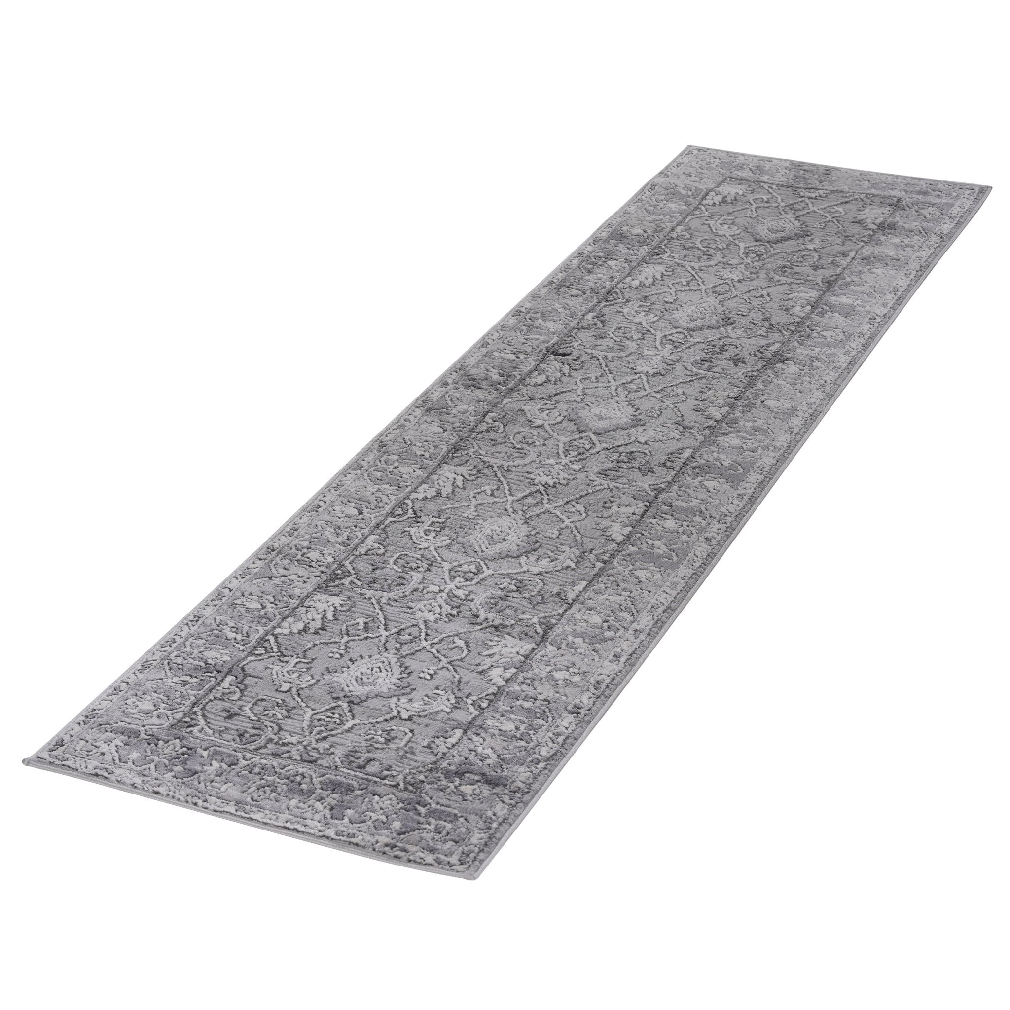 Marfi Grey Runner Carpet Size 2'2'' x 8'