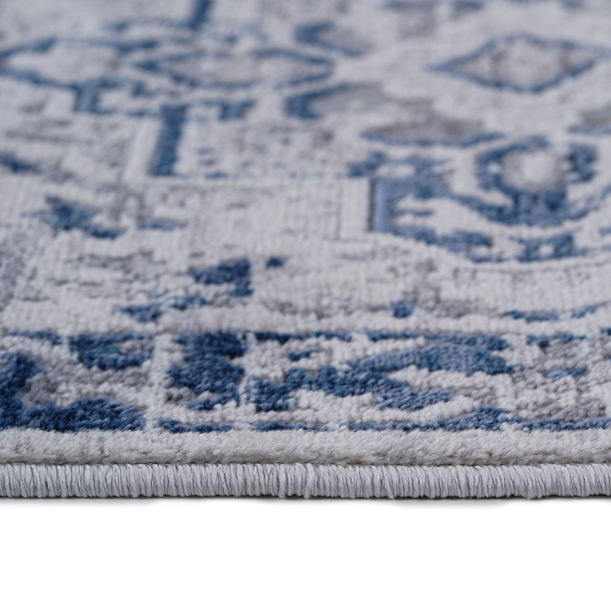 Marfi Blue-Grey Runner Rug 2'2'' x 8'
