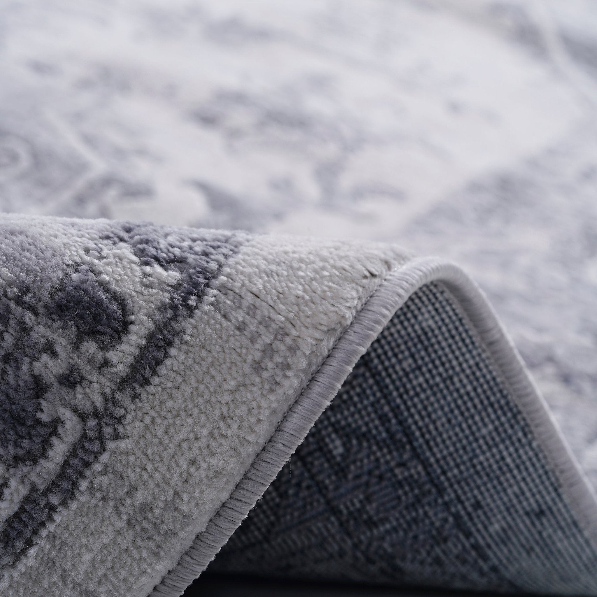 Marfi Silver Rug Size 6'7'' x 9'