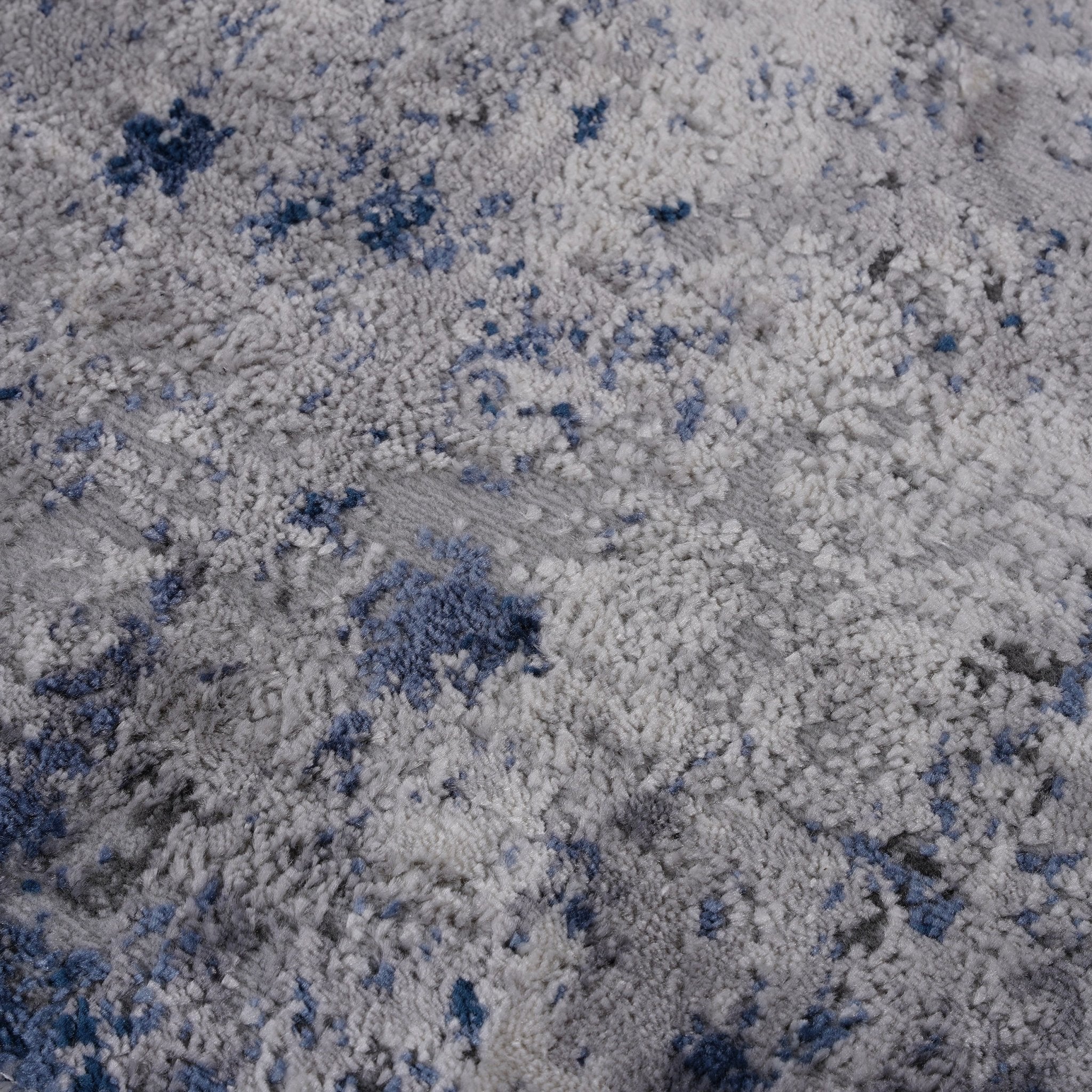 Marfi Silver-Blue Runner Rug Size 2'2'' x 8'