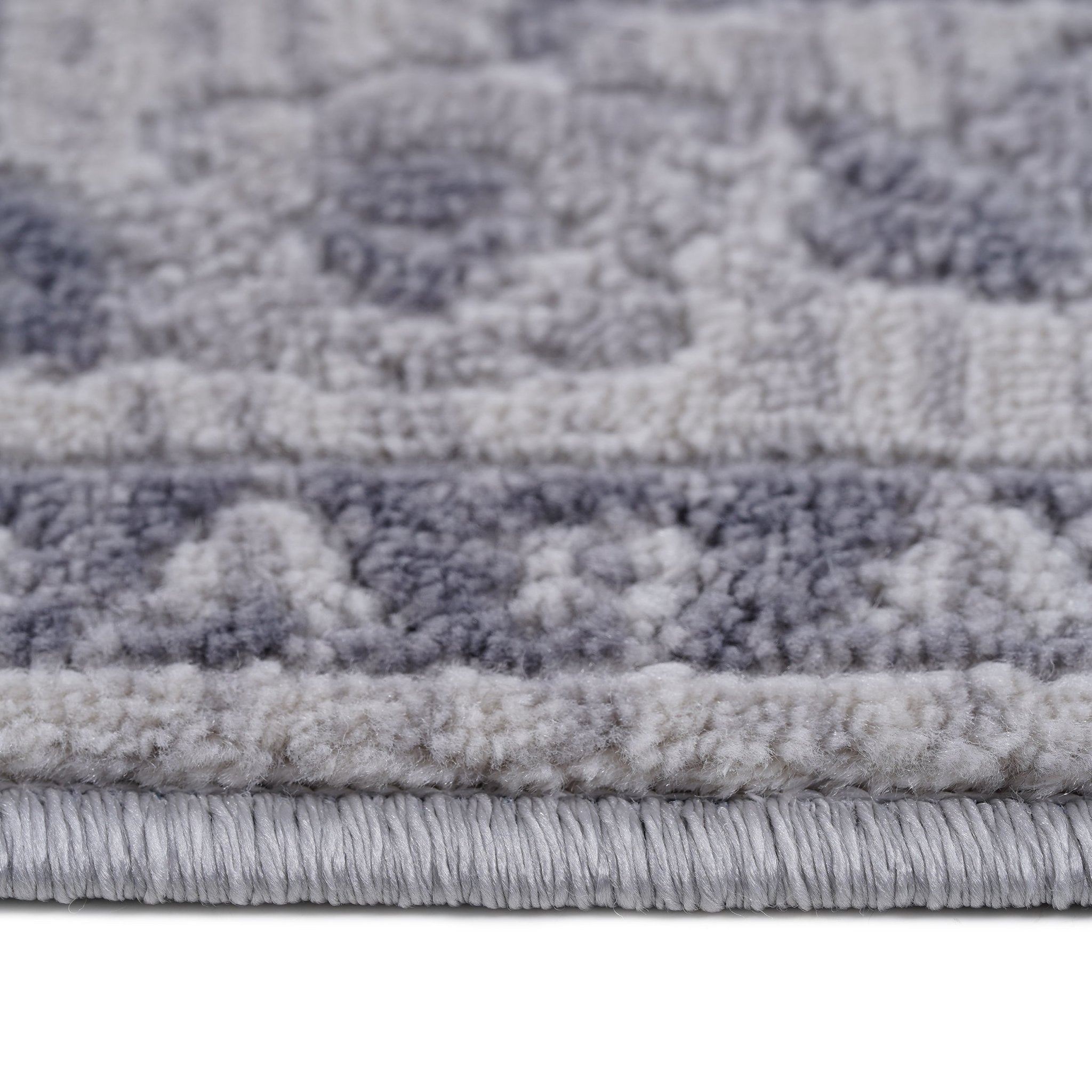 Marfi Grey-Silver Runner Rug 2'2'' x 8'