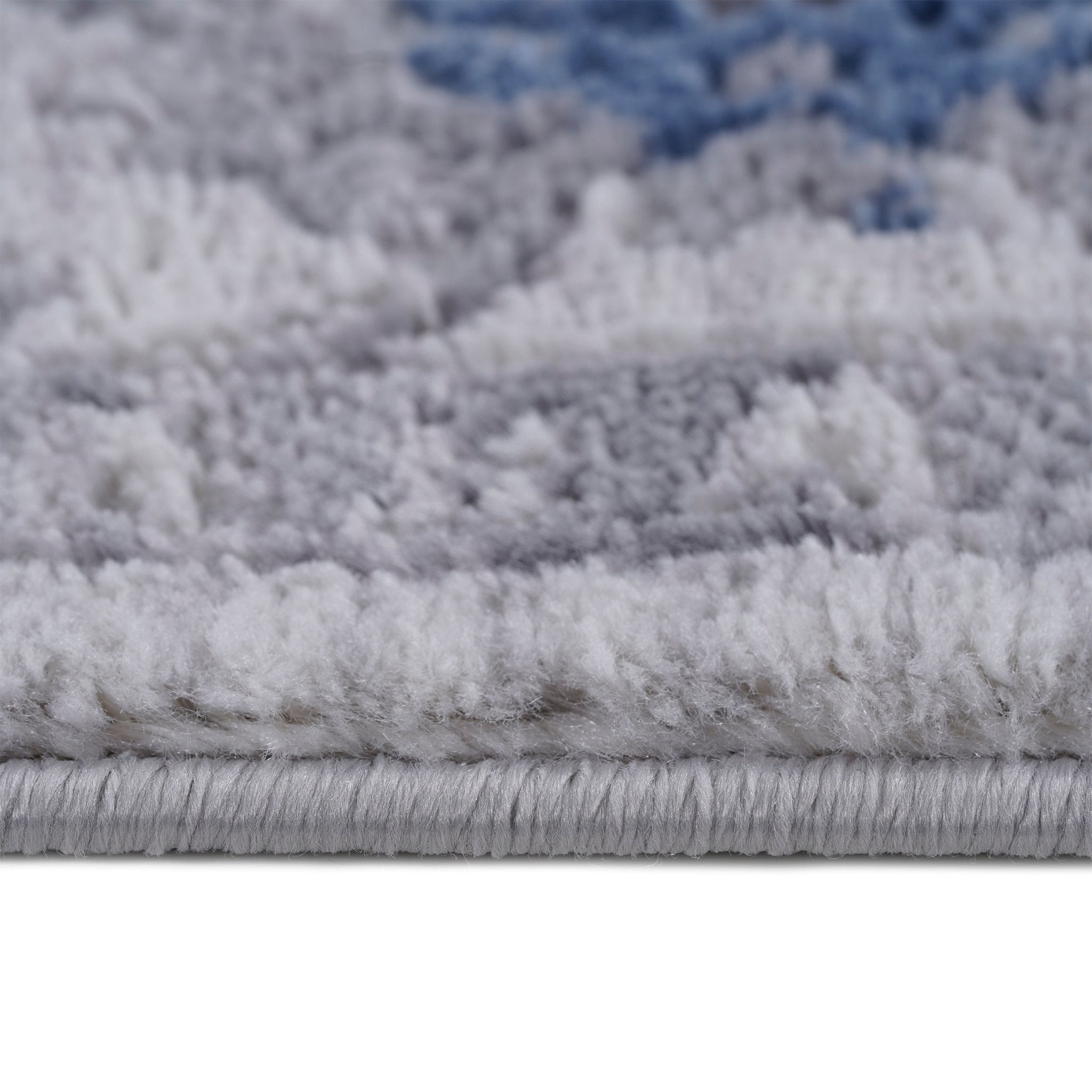 Marfi Blue-Silver Runner Rug 2'2'' x 8'