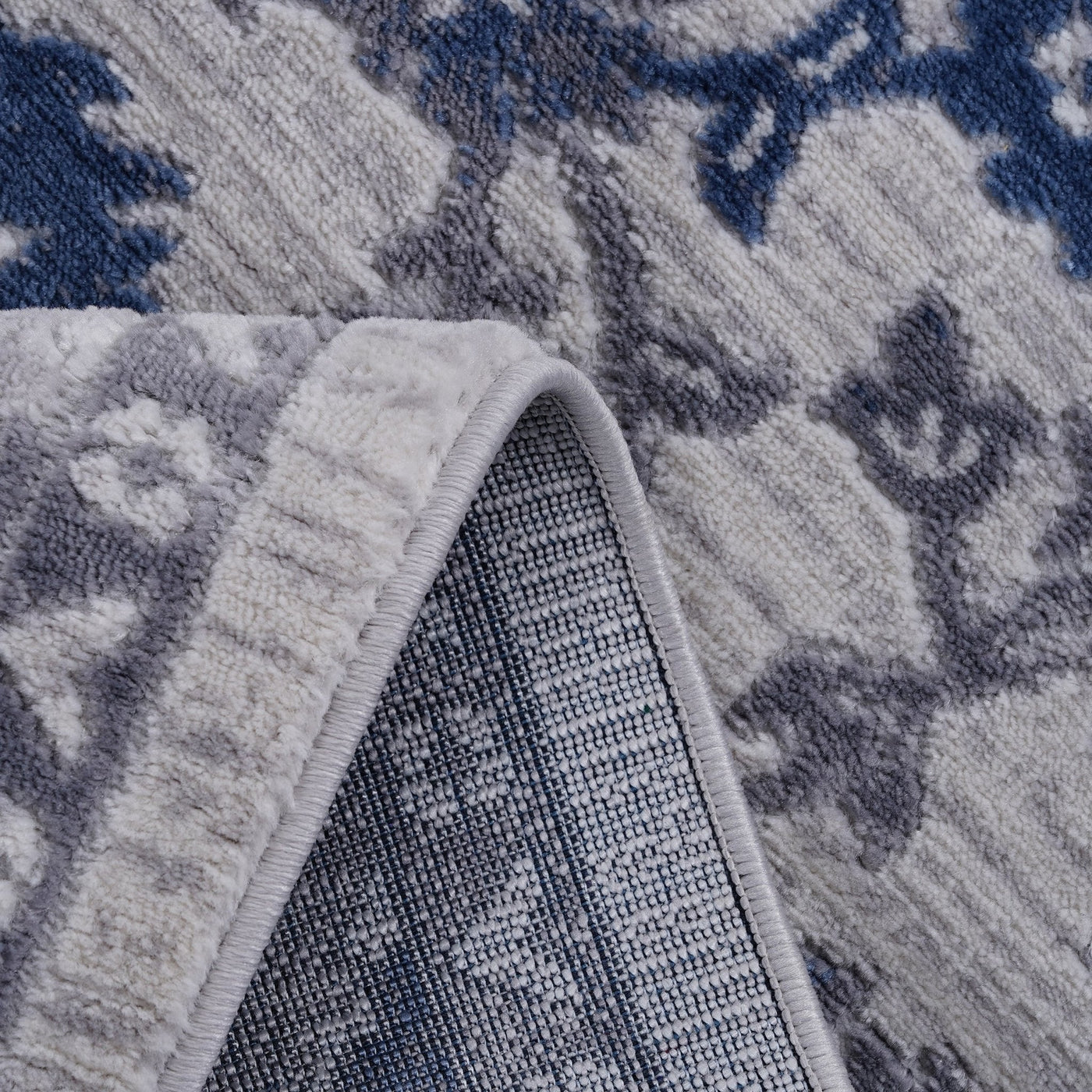 Marfi Blue - Silver Rug Size 7'9'' x 10'