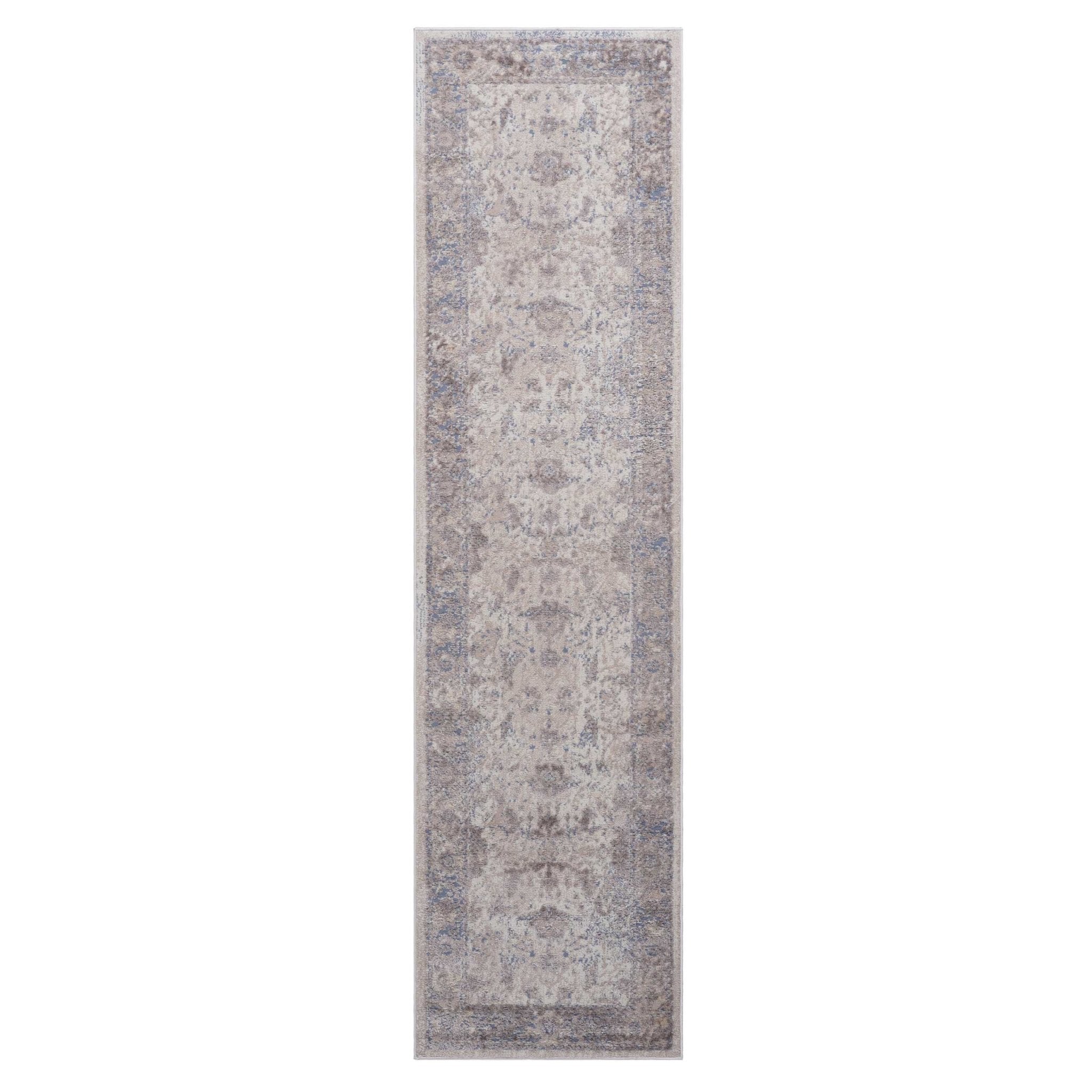 Payas Brown-Beige Runner Rug Size 2'2'' x 8'