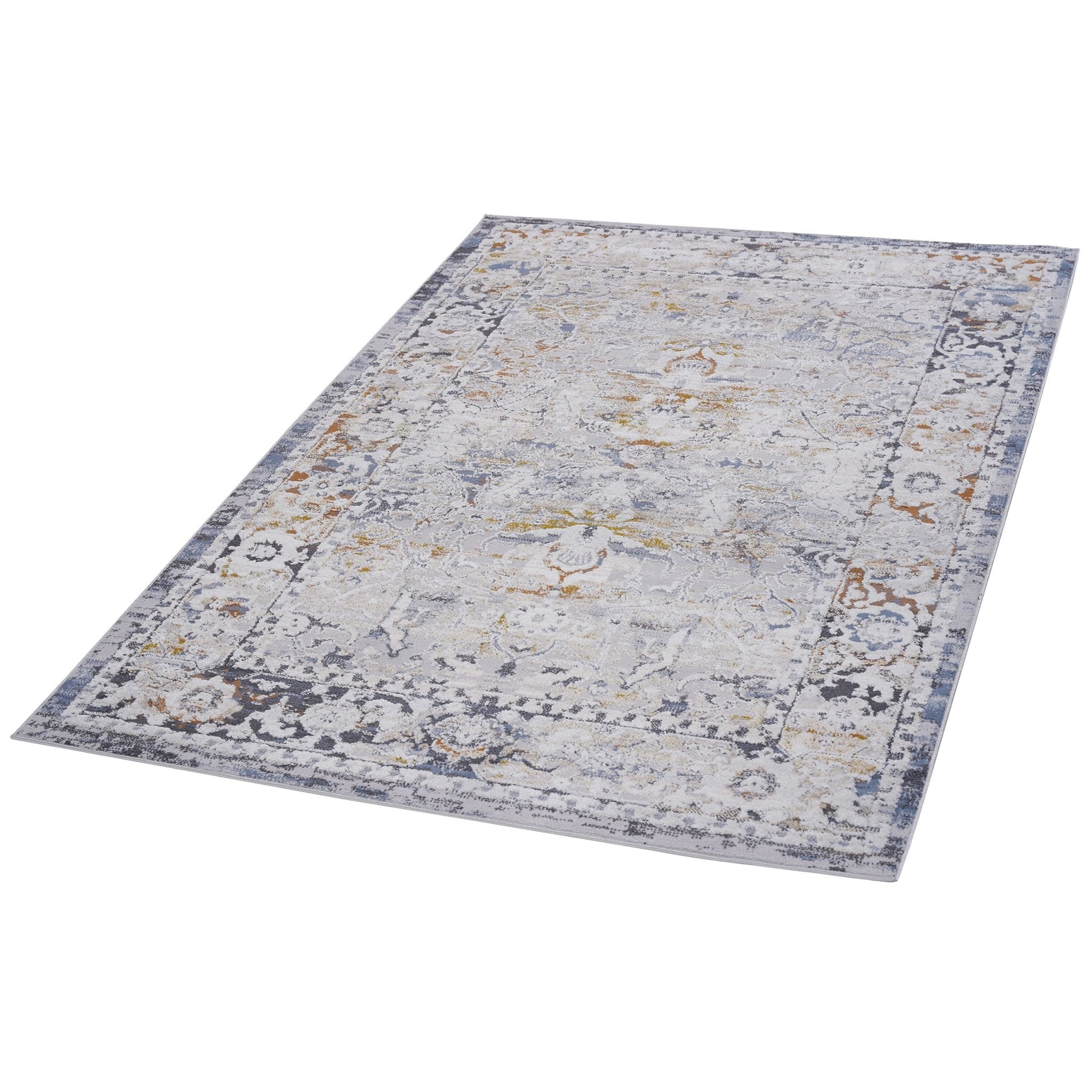 Payas Ivory - Grey Rug Size 6'7'' x 9'