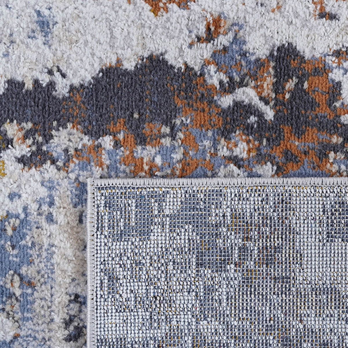 Payas Ivory - Blue Rug Size 6'7'' x 9'