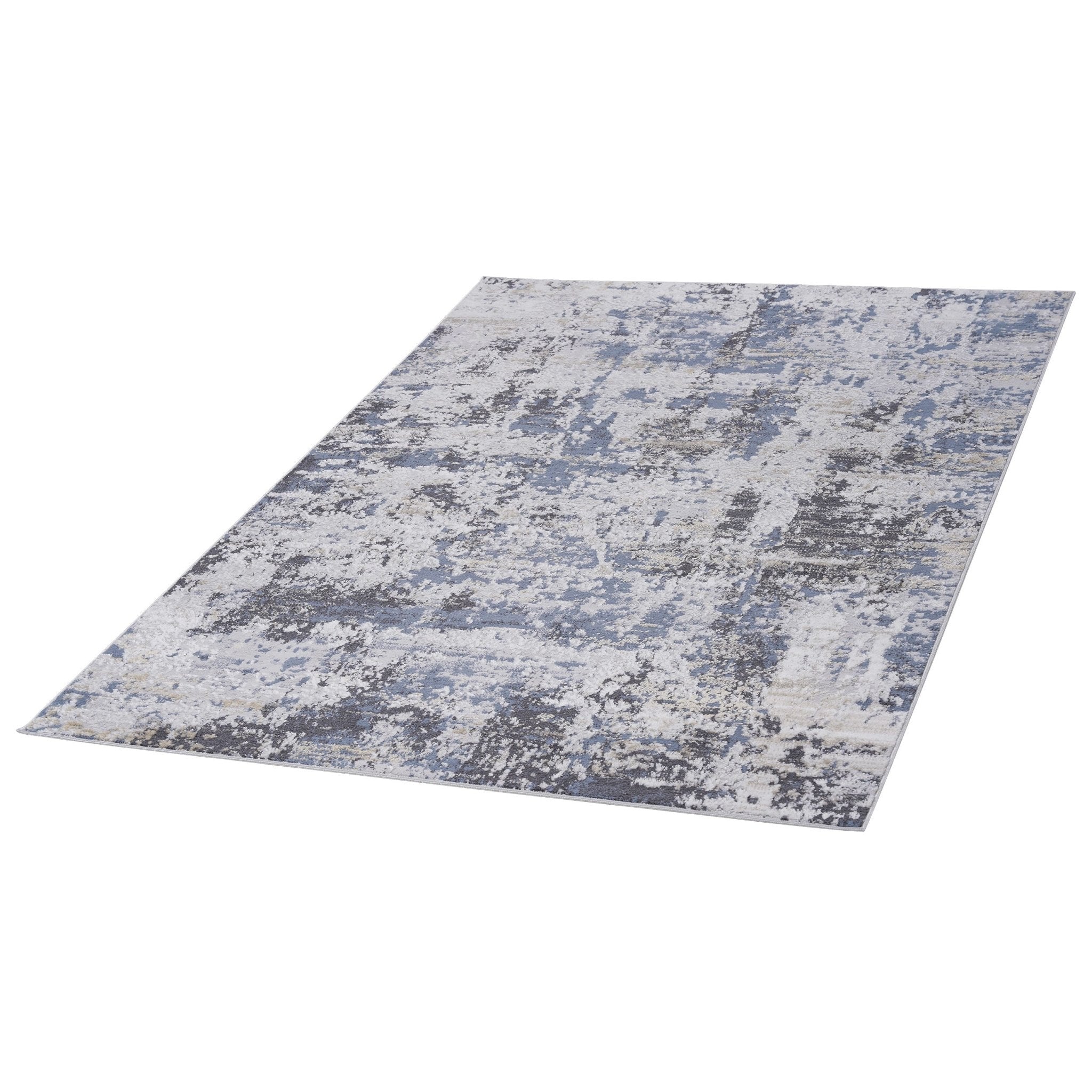 Payas Grey Denim Rug Size 6'7'' x 9'