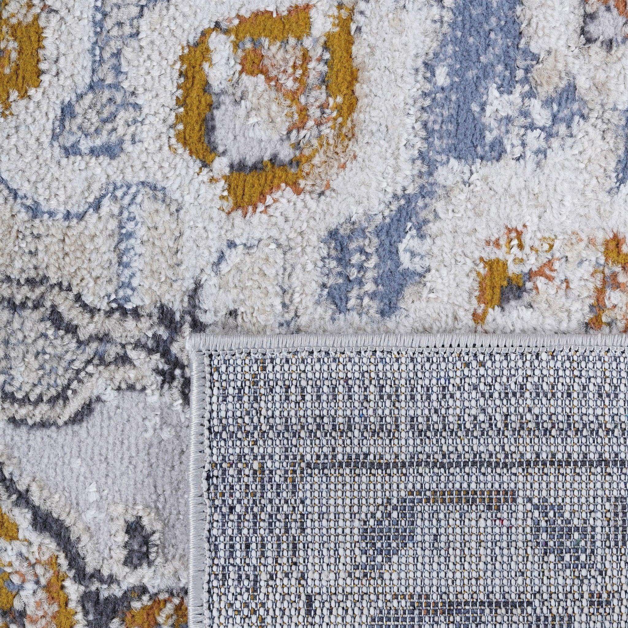 Payas Cream - Gold Rug Size 6'7'' x 9'