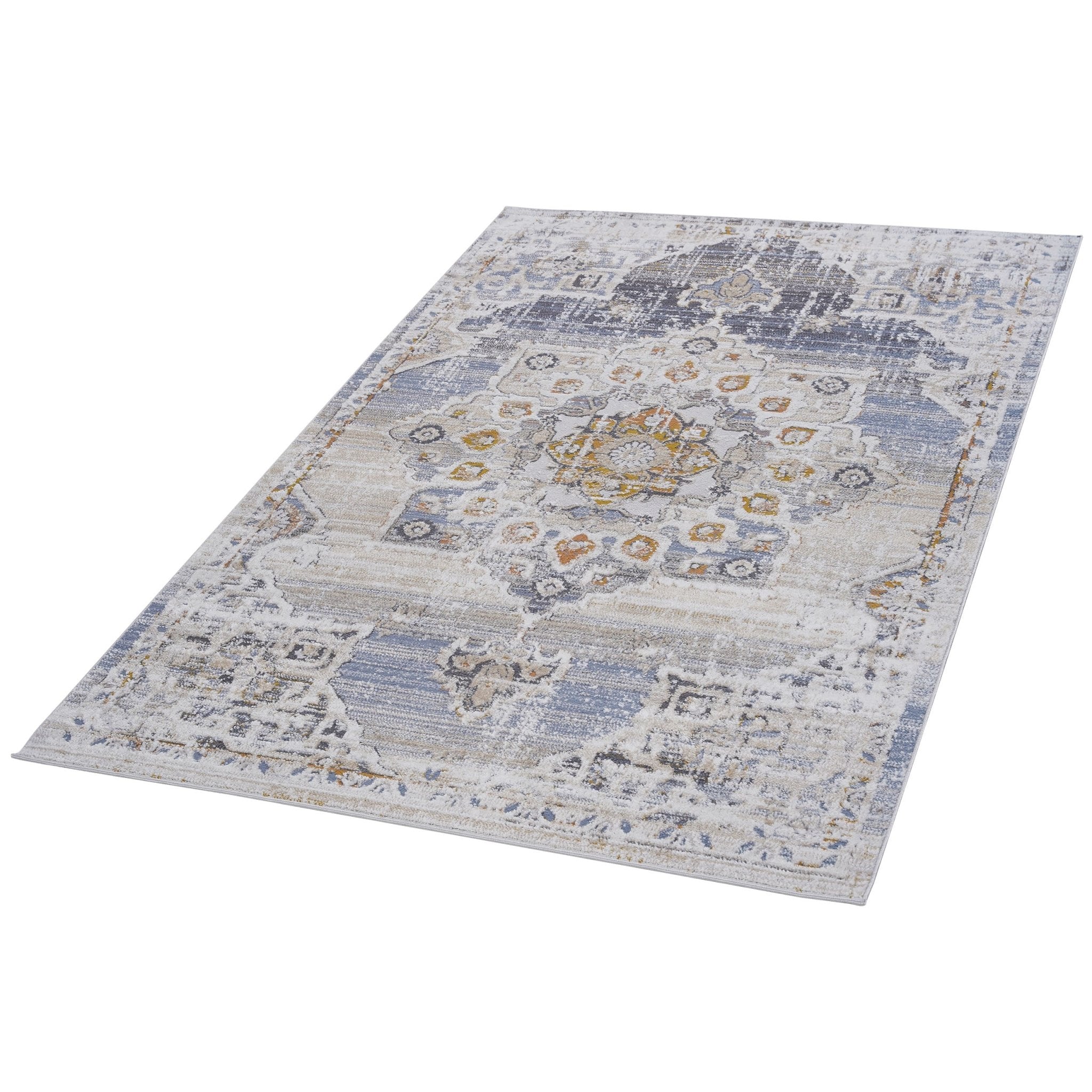 Payas Cream - Gold Rug Size 5'3'' x 7'6''