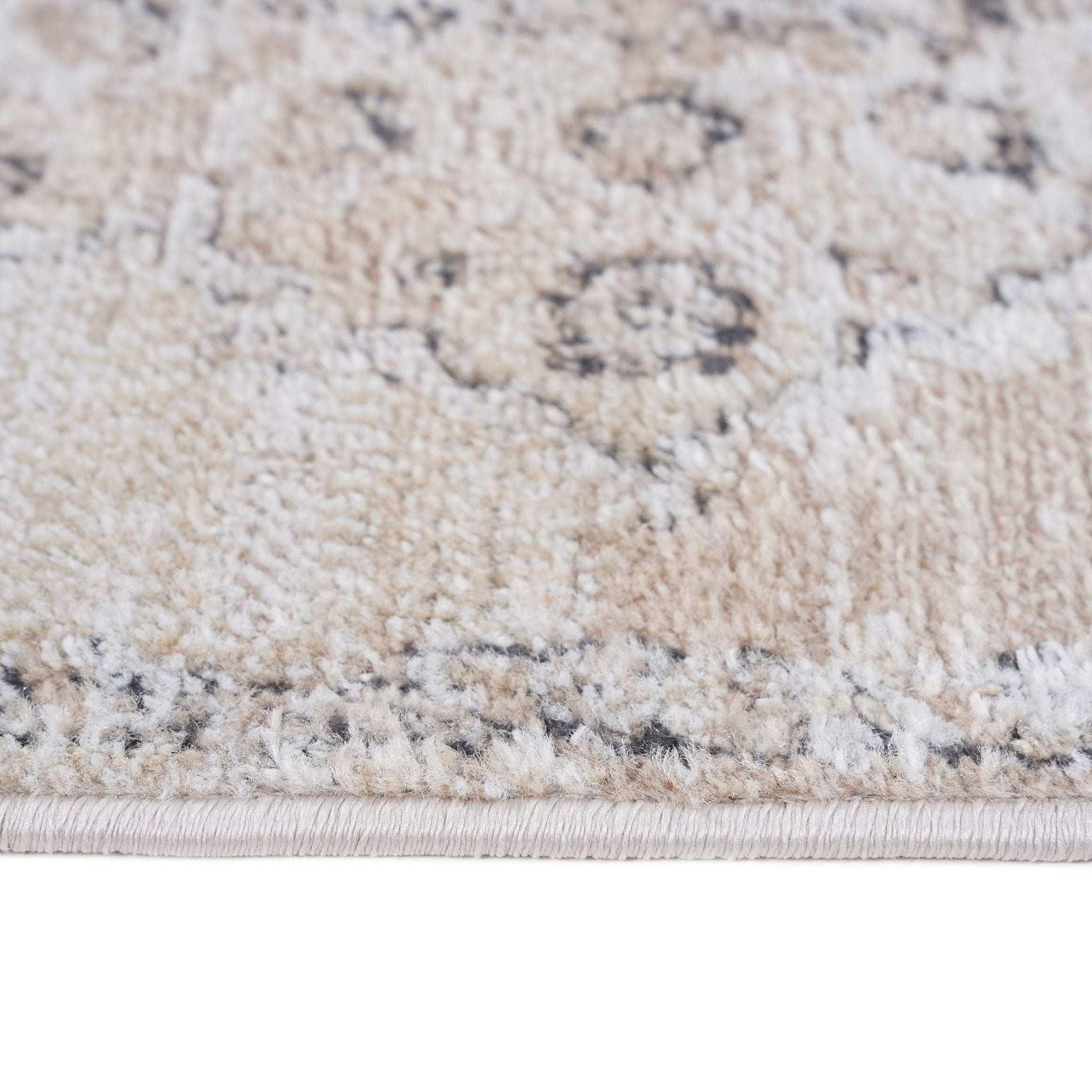 Payas Cream-Beige Runnner Rug Size 2'2'' x 8'