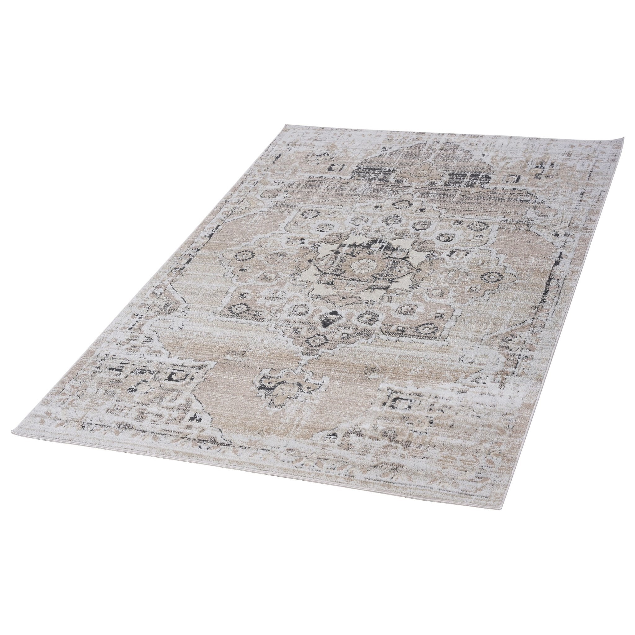 Payas Cream Beige Rug Size 5'3'' x 7'6''