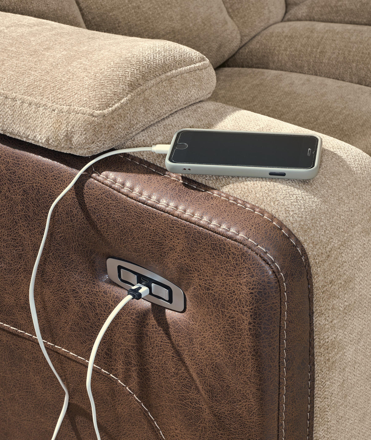 Mixed Power Reclining Loveseats