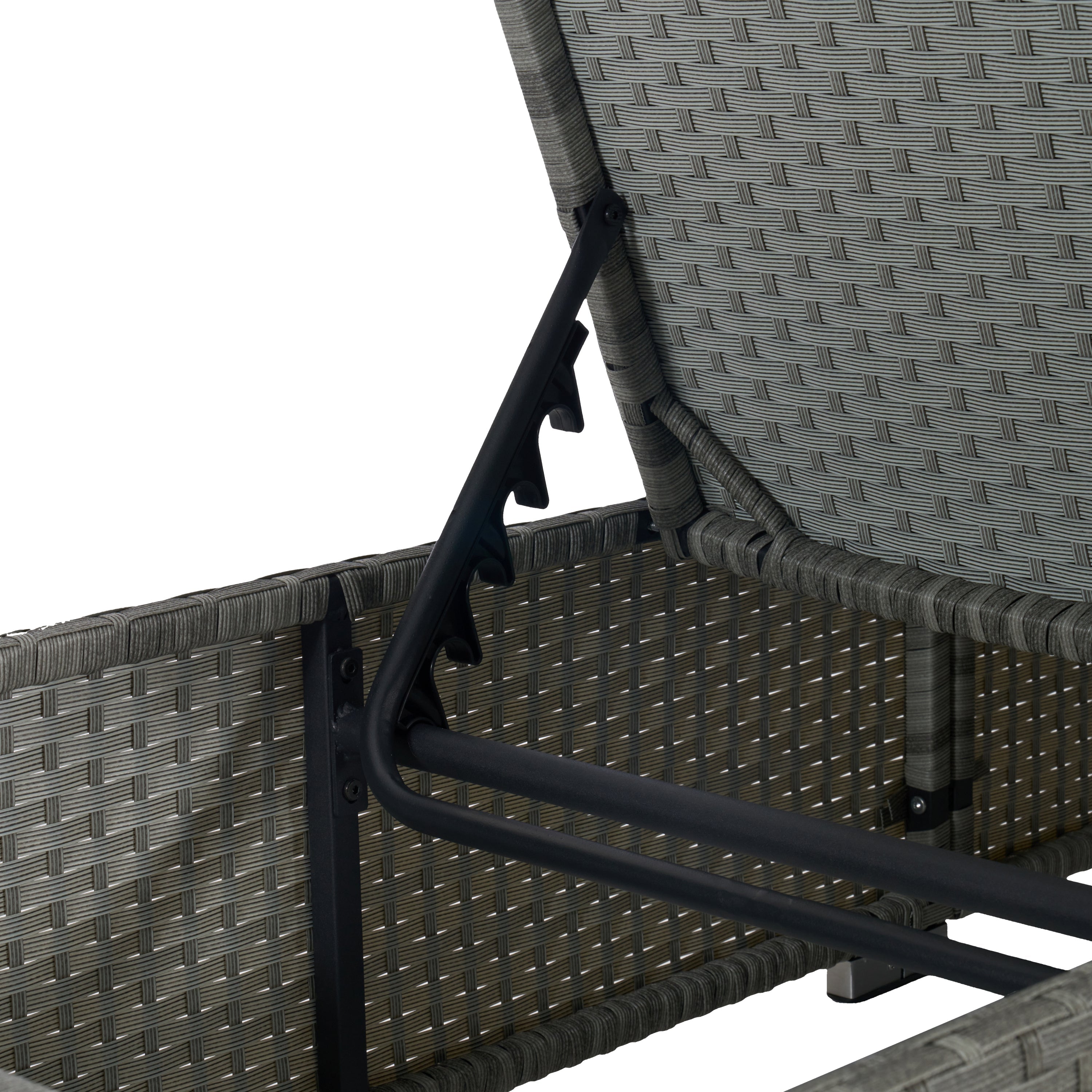 Outdoor Sofa Rattan Frame - Gray